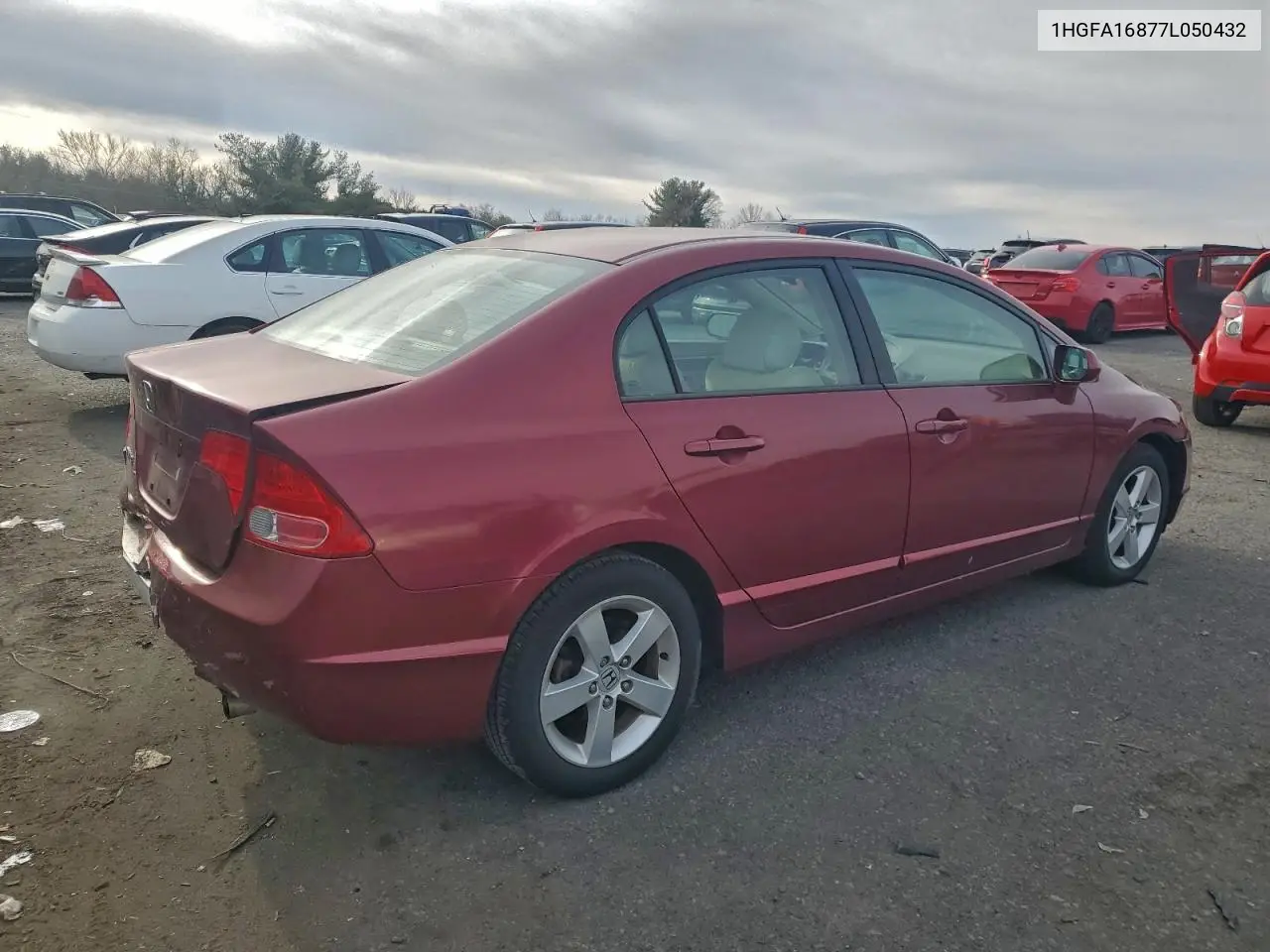 1HGFA16877L050432 2007 Honda Civic Ex