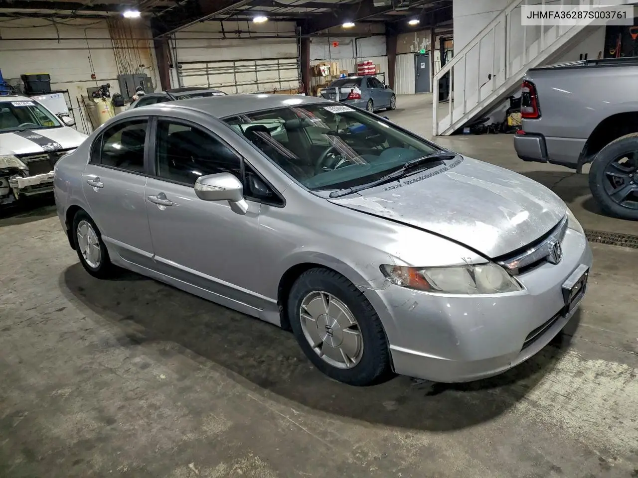 JHMFA36287S003761 2007 Honda Civic Hybrid