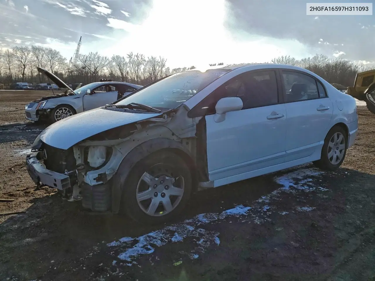 2HGFA16597H311093 2007 Honda Civic Lx