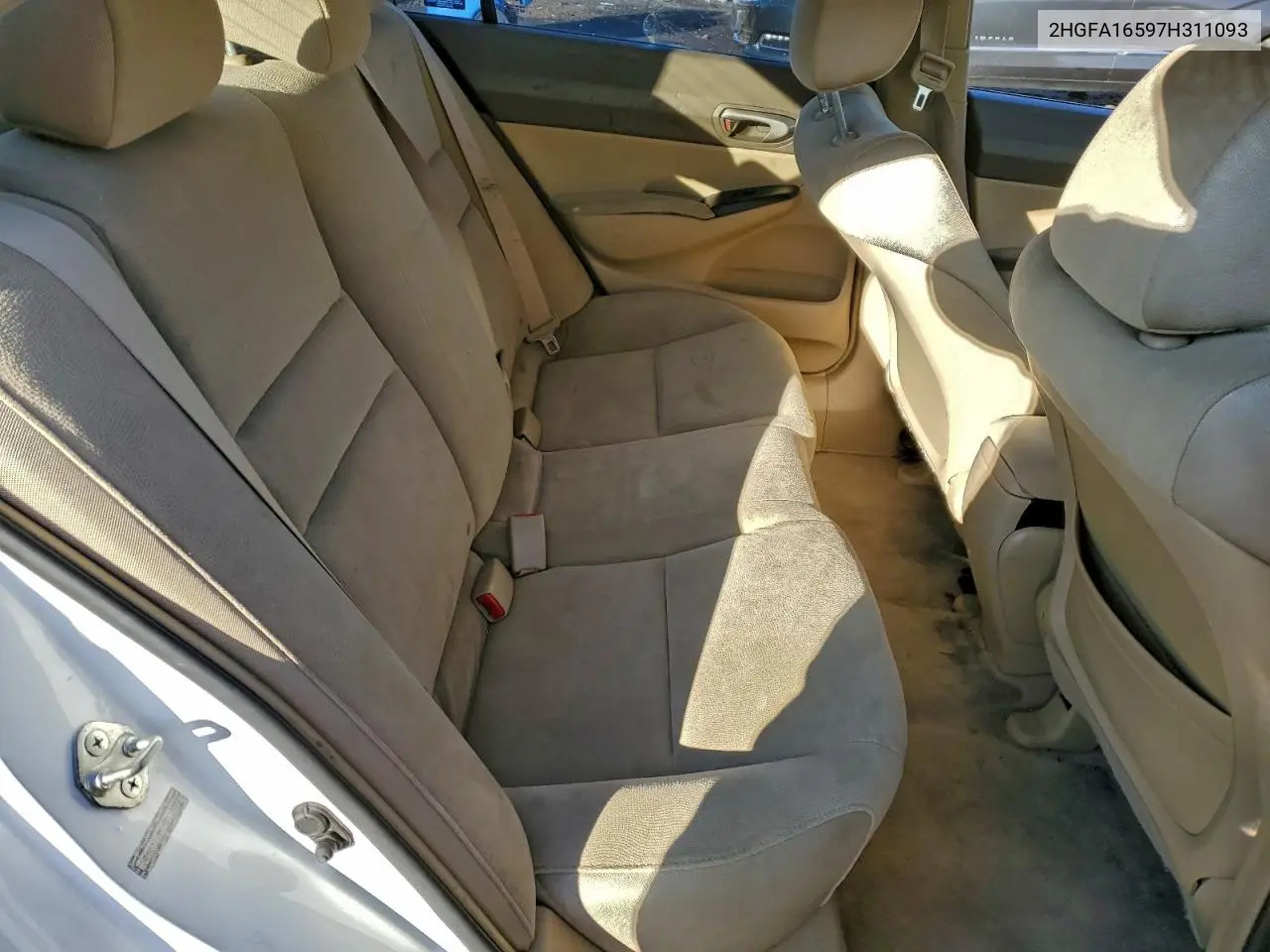 2HGFA16597H311093 2007 Honda Civic Lx