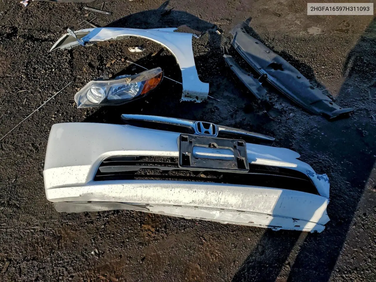 2HGFA16597H311093 2007 Honda Civic Lx