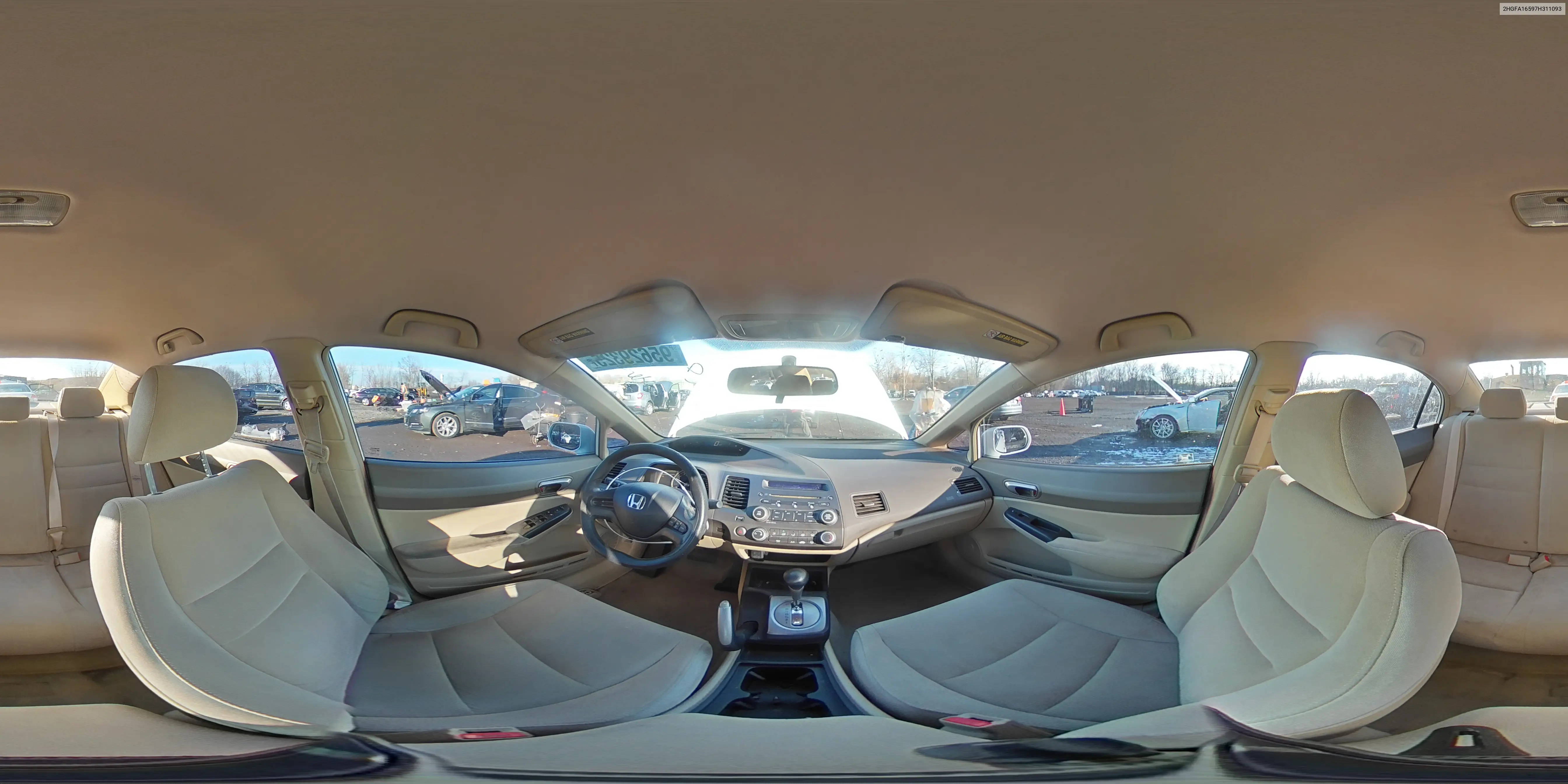 2HGFA16597H311093 2007 Honda Civic Lx