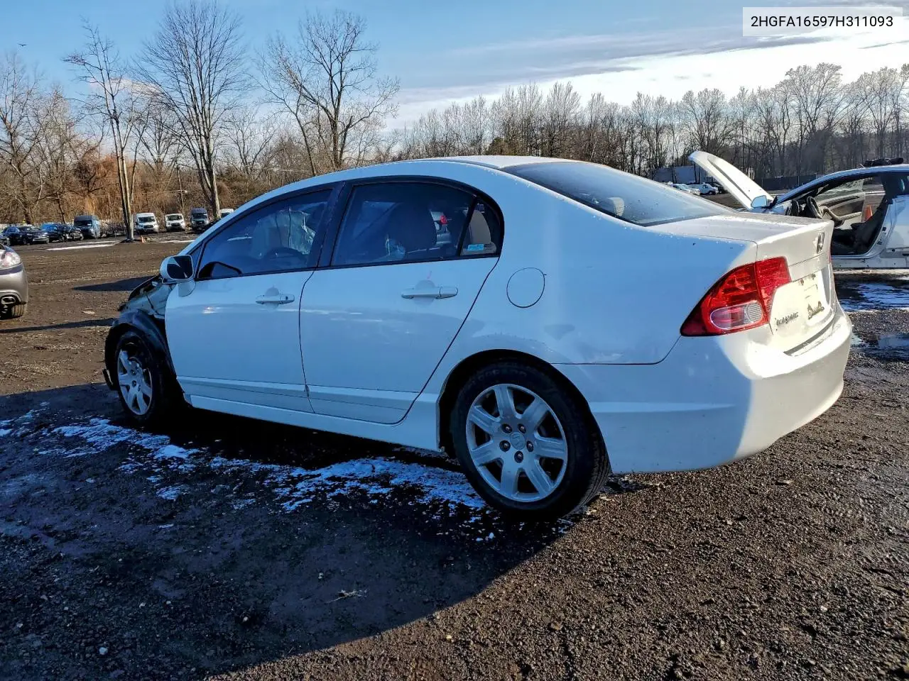 2HGFA16597H311093 2007 Honda Civic Lx