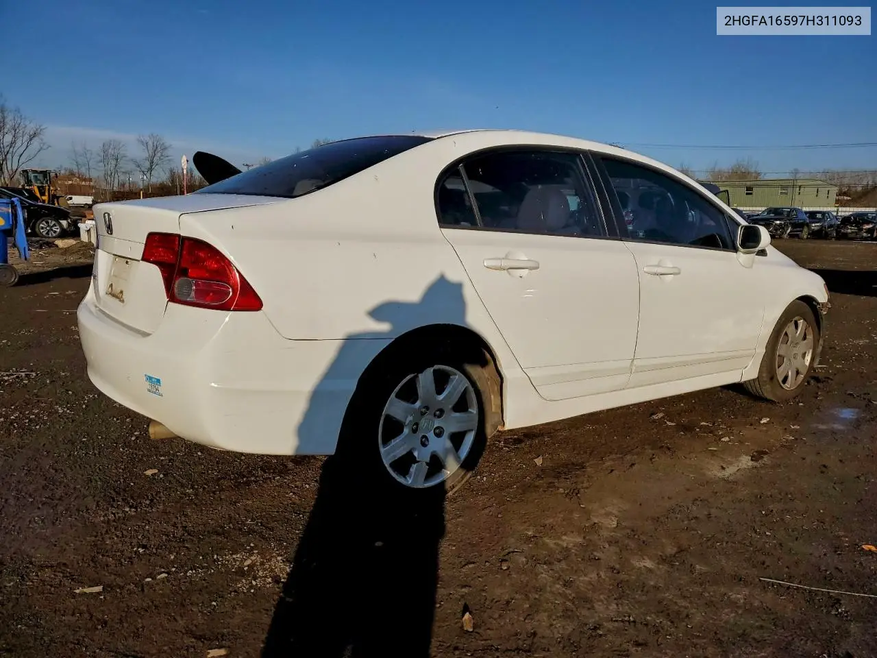 2HGFA16597H311093 2007 Honda Civic Lx