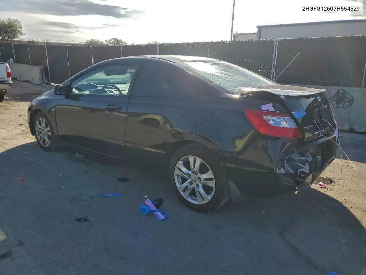 2HGFG12607H554529 2007 Honda Civic Lx