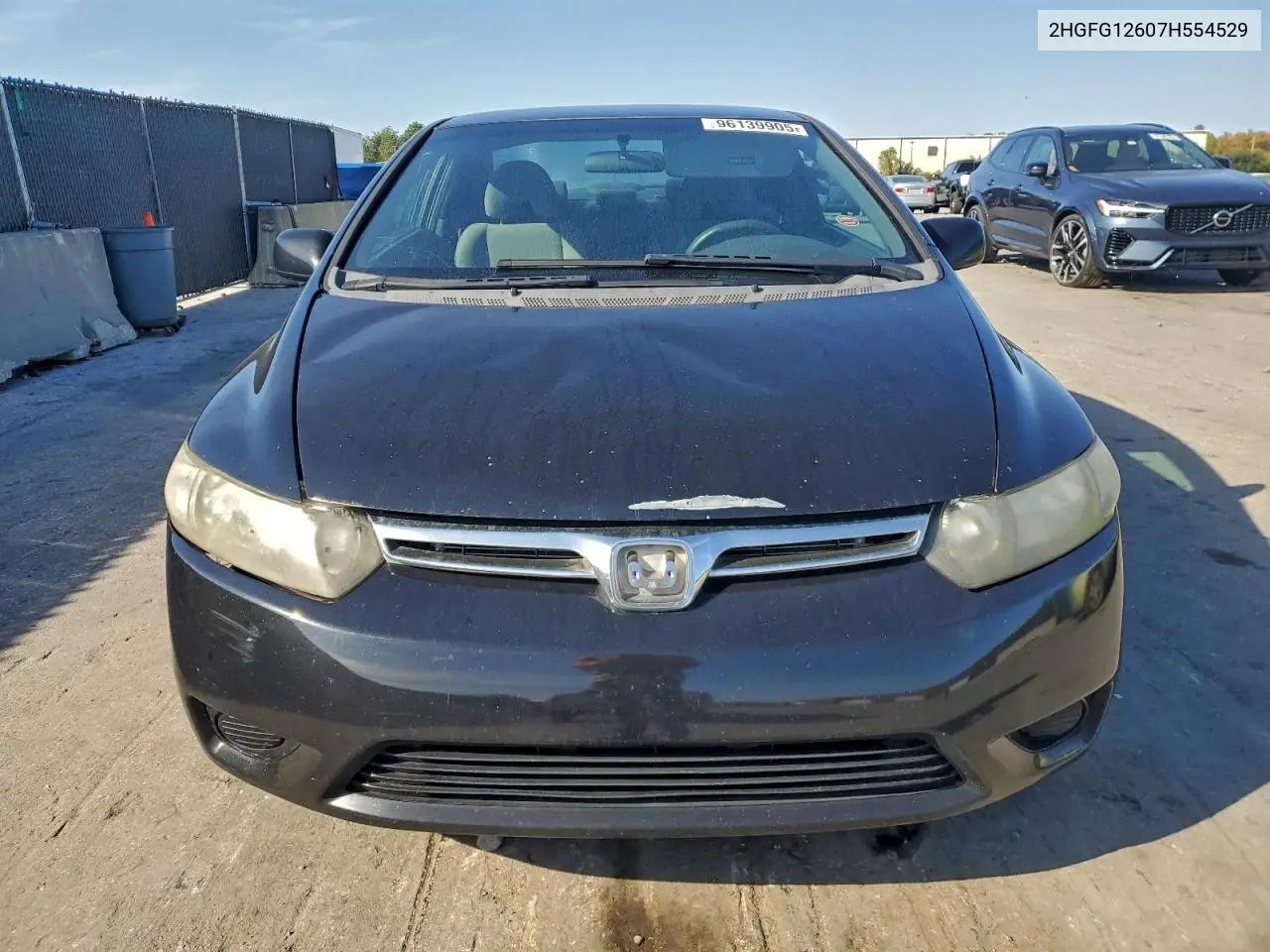2HGFG12607H554529 2007 Honda Civic Lx