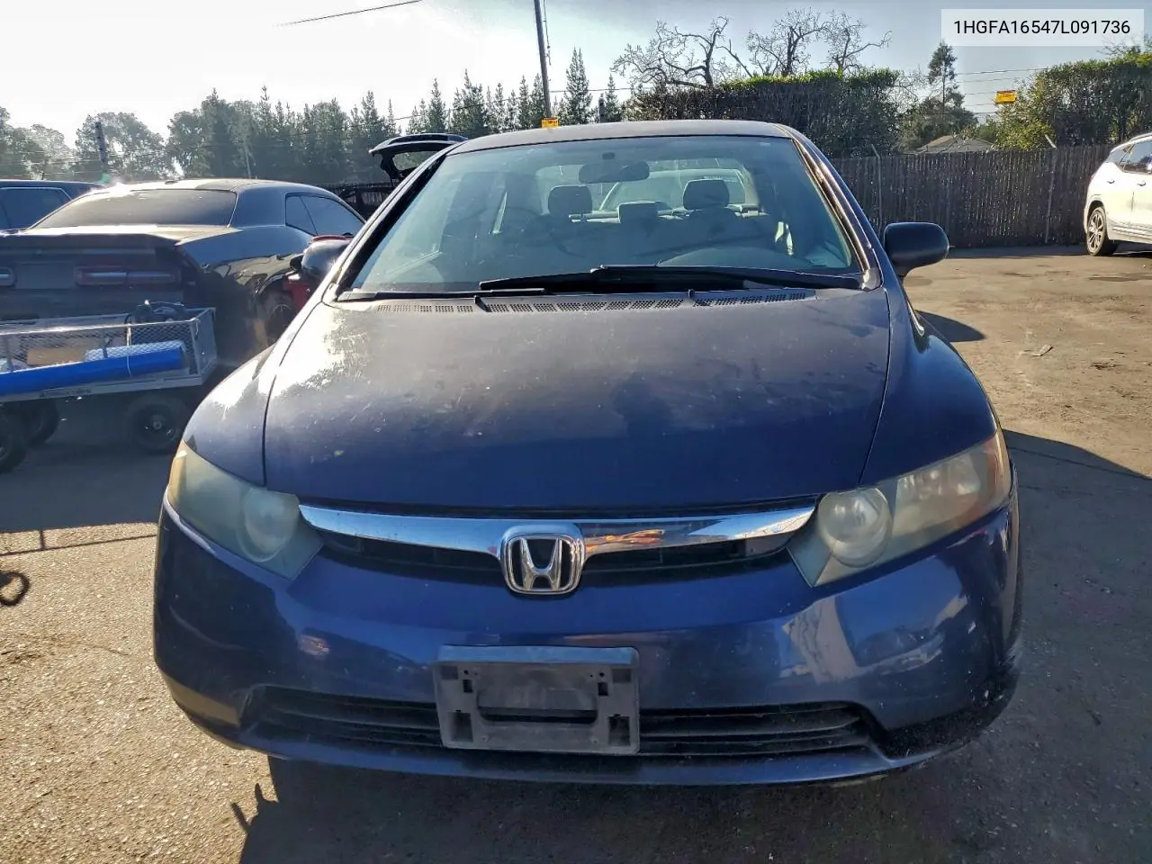 1HGFA16547L091736 2007 Honda Civic Lx