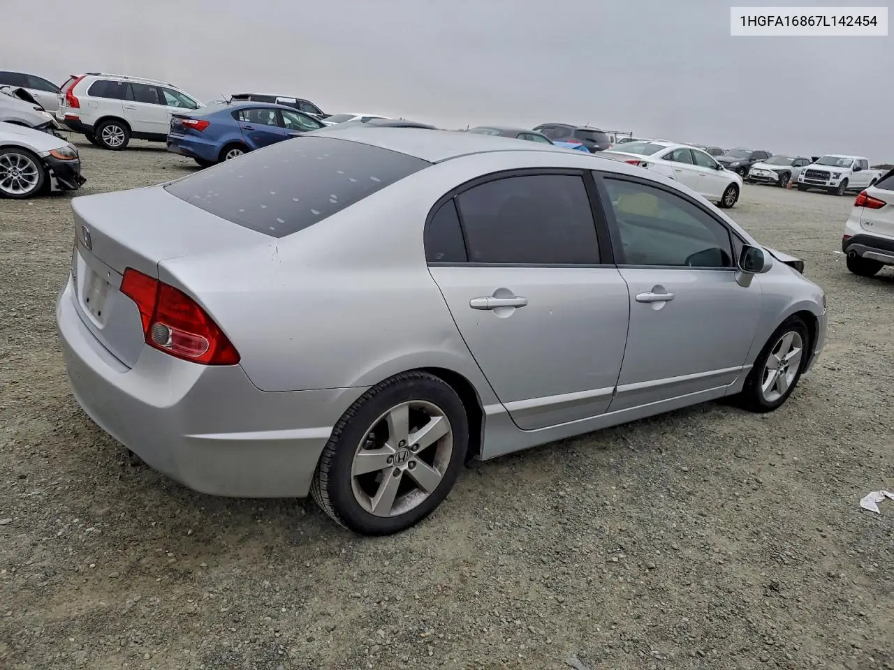 1HGFA16867L142454 2007 Honda Civic Ex