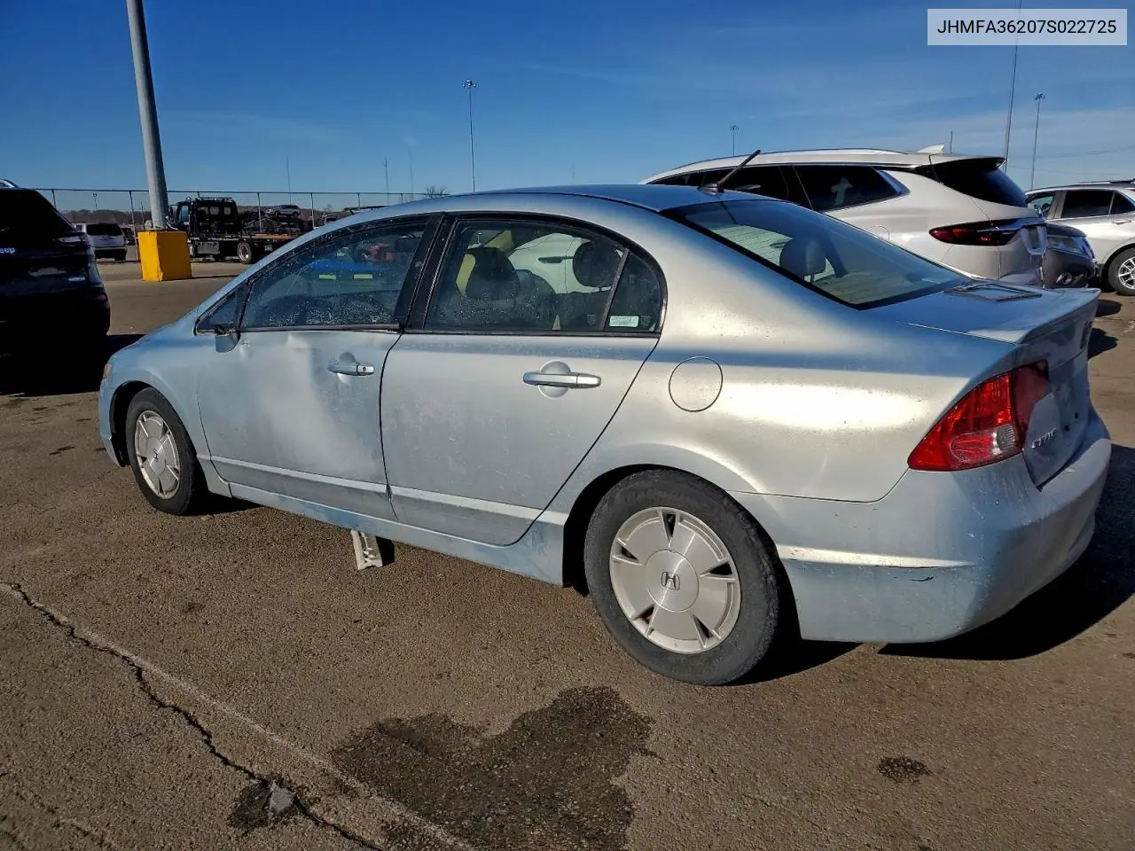 JHMFA36207S022725 2007 Honda Civic Hybrid