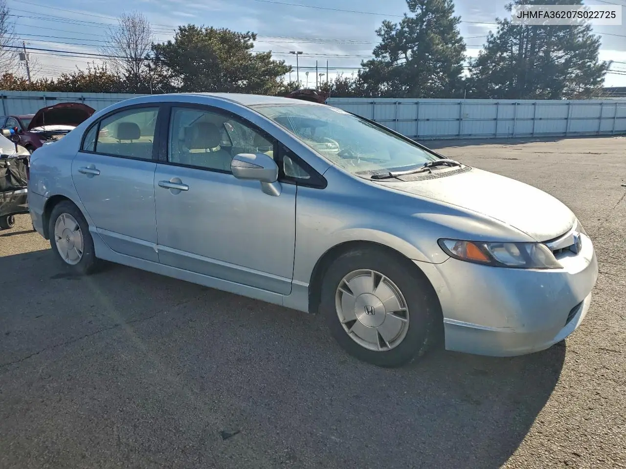 JHMFA36207S022725 2007 Honda Civic Hybrid