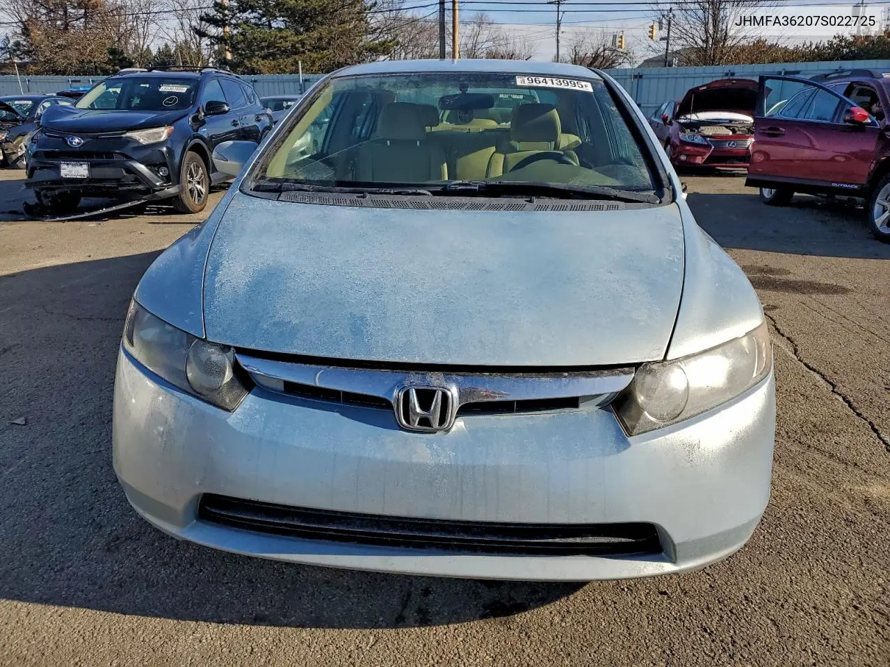 JHMFA36207S022725 2007 Honda Civic Hybrid