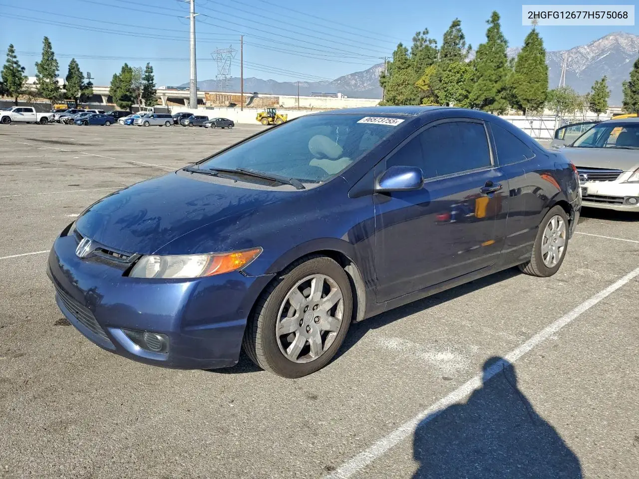 2HGFG12677H575068 2007 Honda Civic Lx