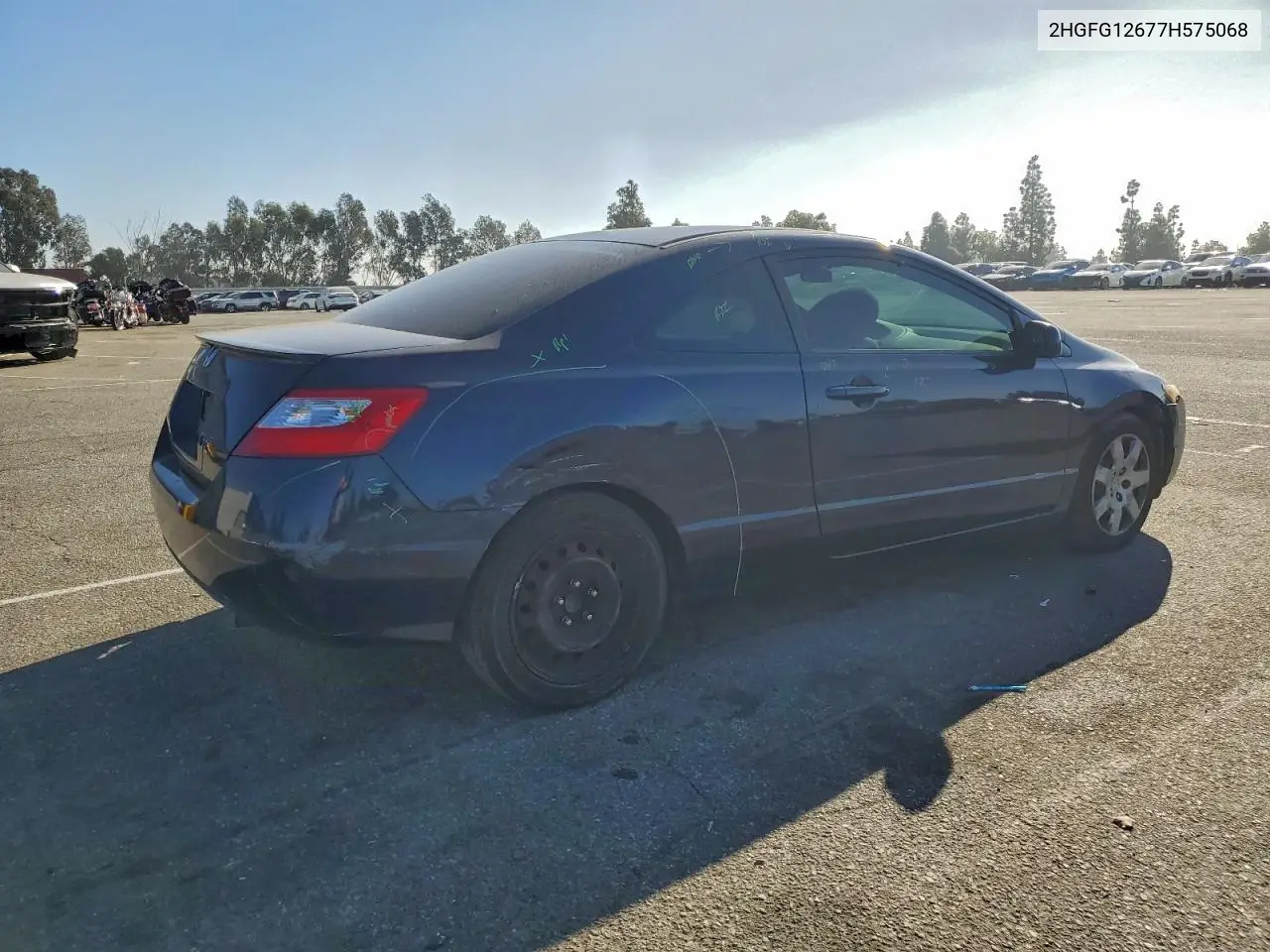 2HGFG12677H575068 2007 Honda Civic Lx