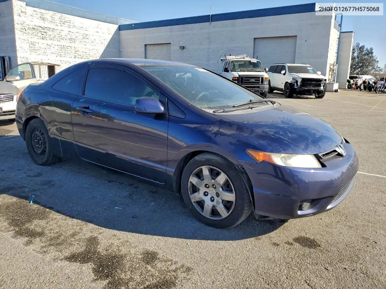 2HGFG12677H575068 2007 Honda Civic Lx