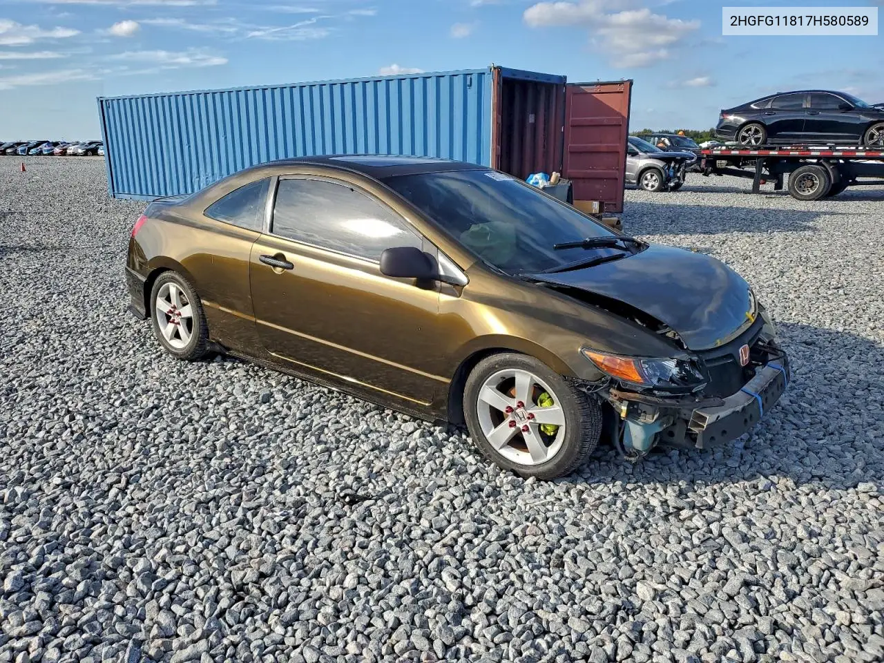 2HGFG11817H580589 2007 Honda Civic Ex
