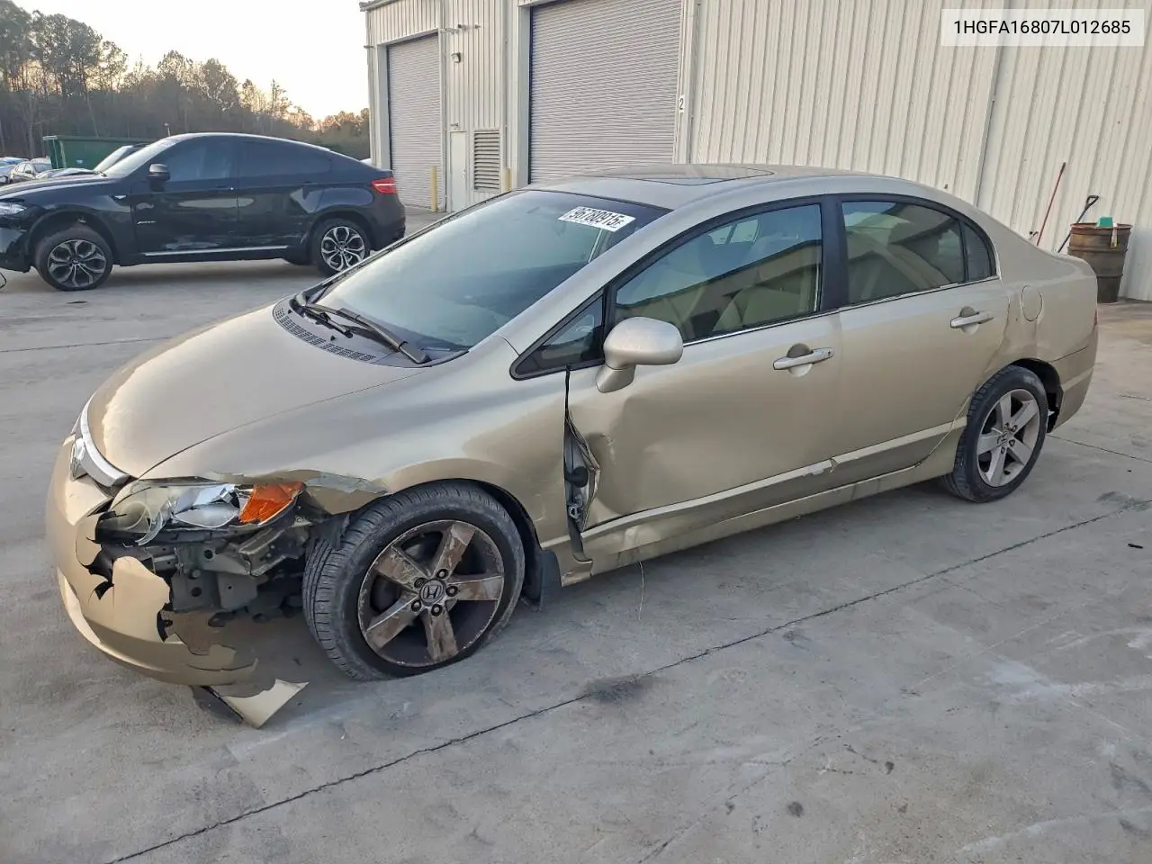 1HGFA16807L012685 2007 Honda Civic Ex