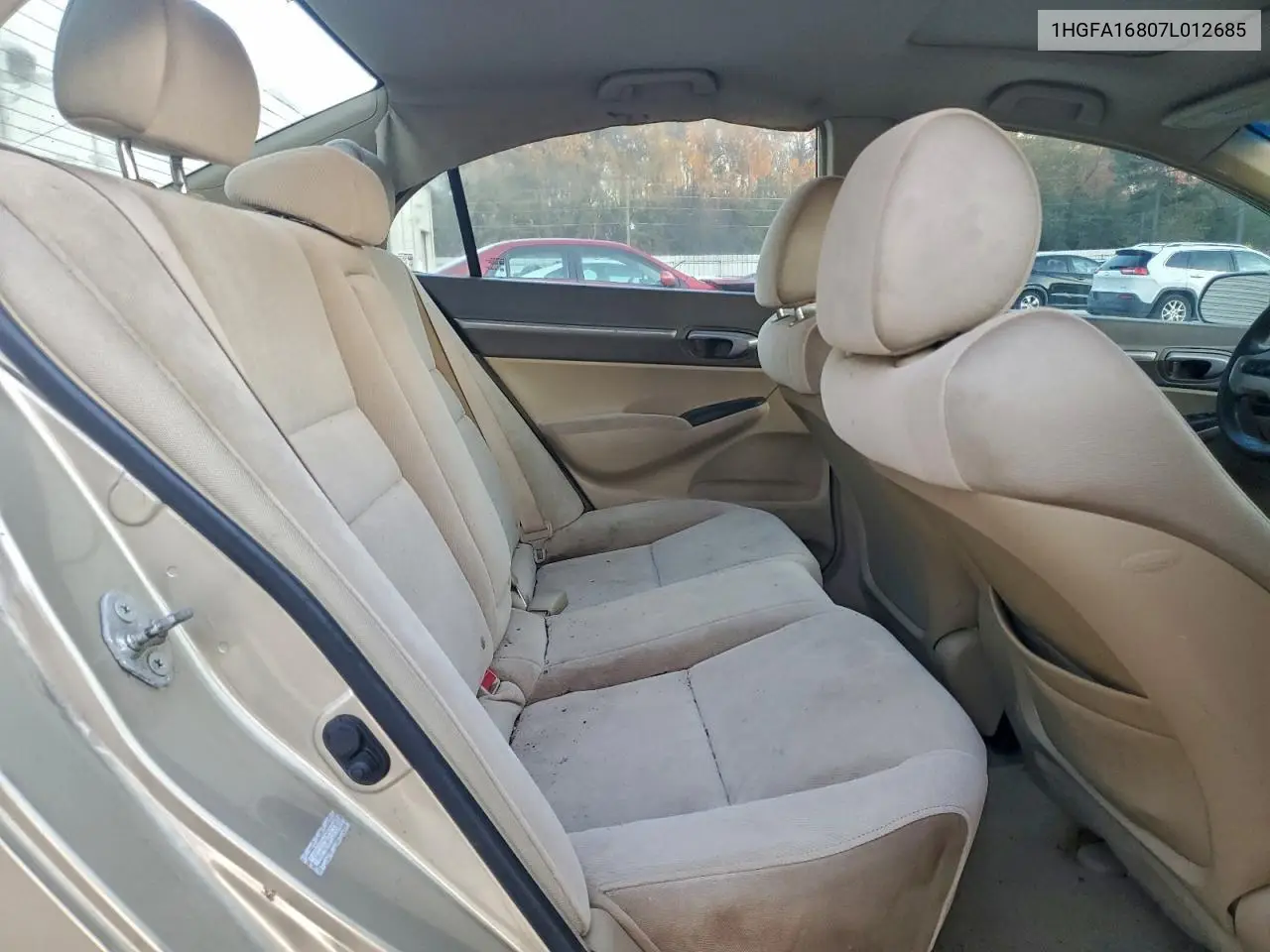 1HGFA16807L012685 2007 Honda Civic Ex