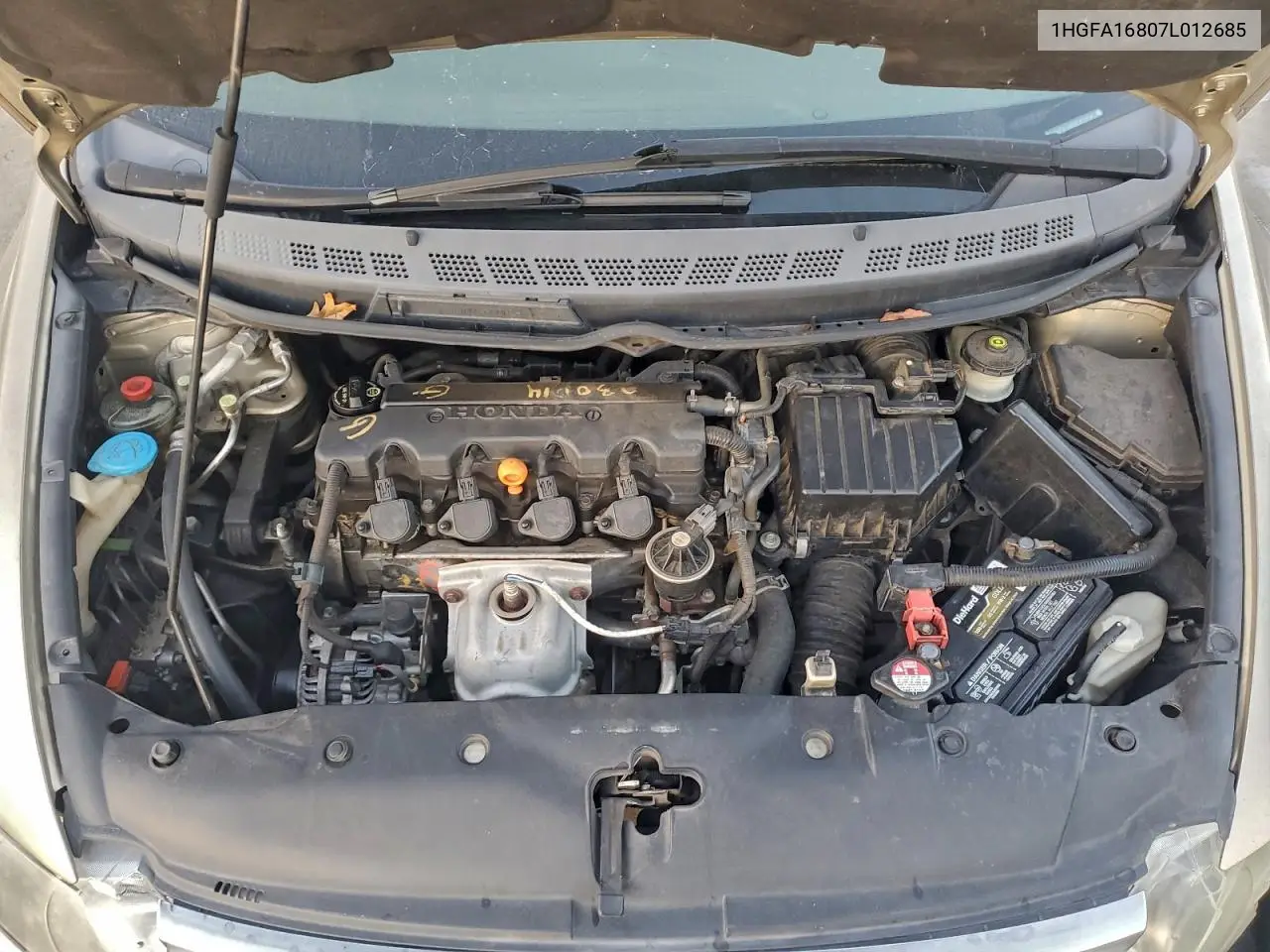 1HGFA16807L012685 2007 Honda Civic Ex