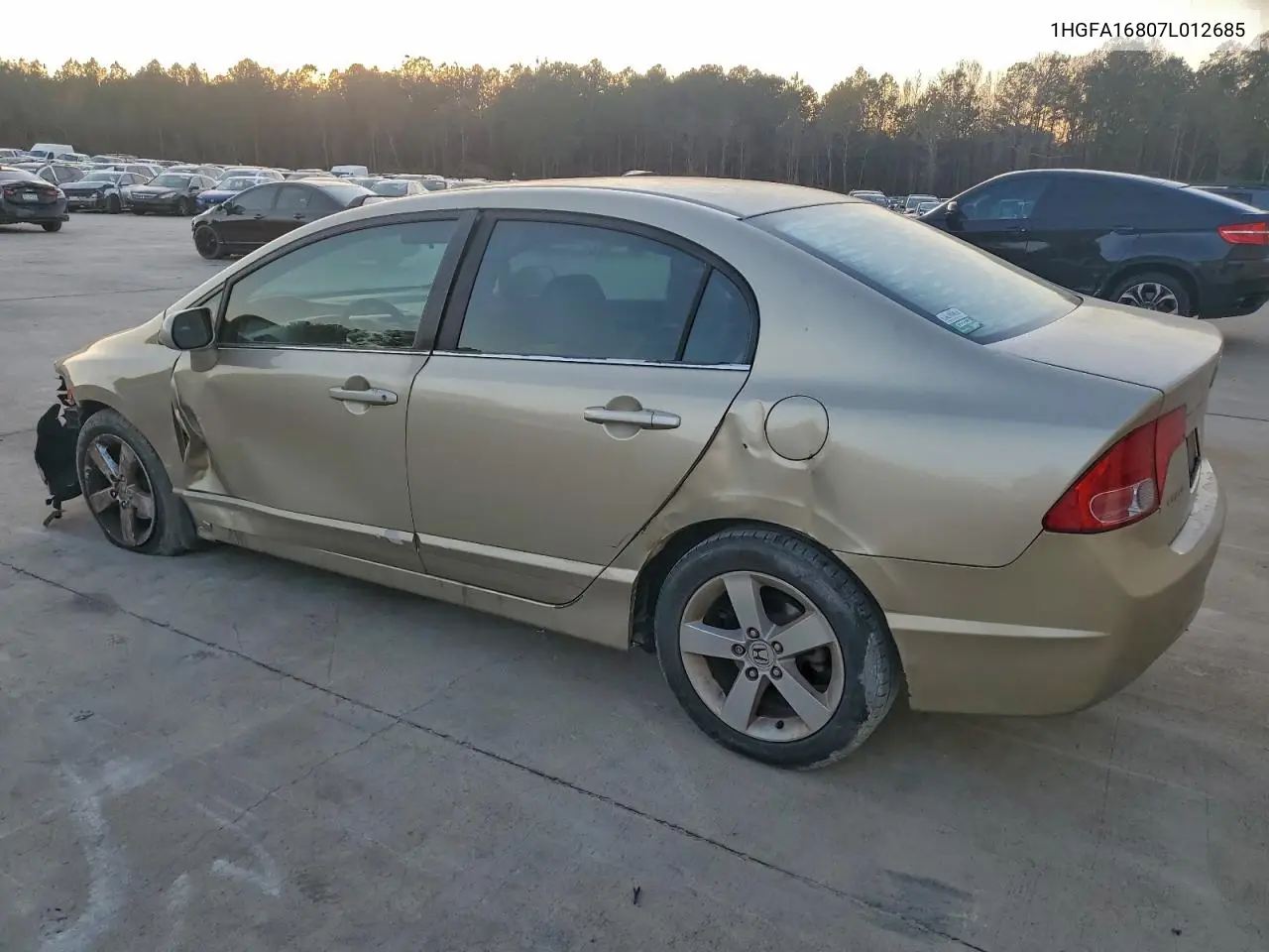 1HGFA16807L012685 2007 Honda Civic Ex