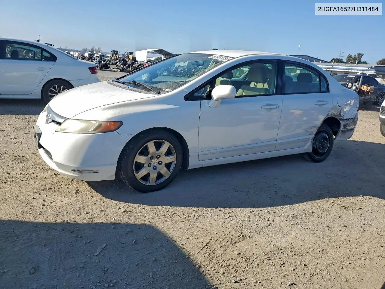 2HGFA16527H311484 2007 Honda Civic Lx