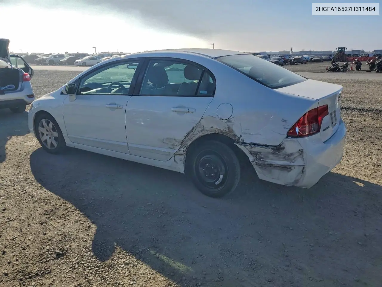 2HGFA16527H311484 2007 Honda Civic Lx