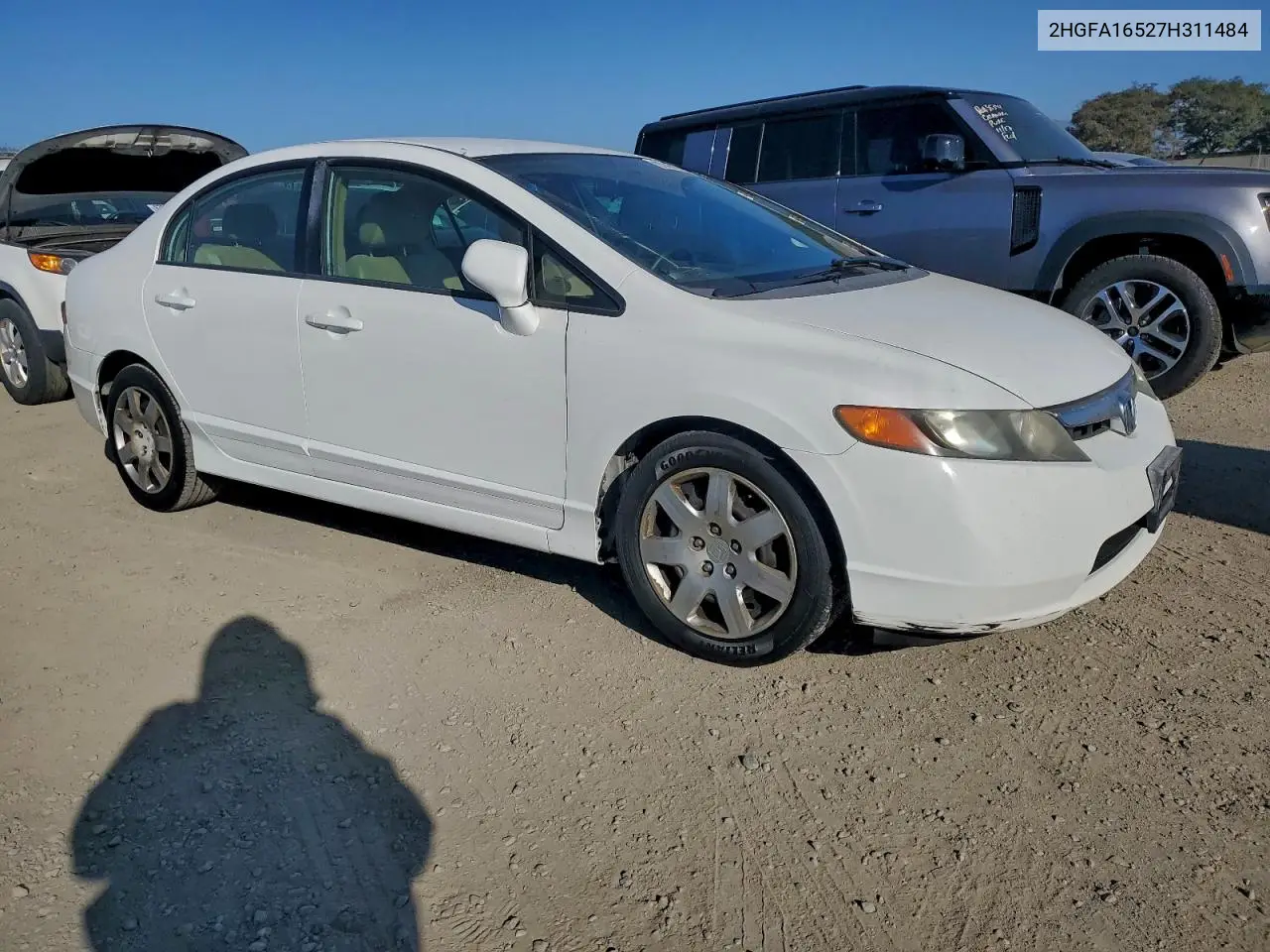 2HGFA16527H311484 2007 Honda Civic Lx
