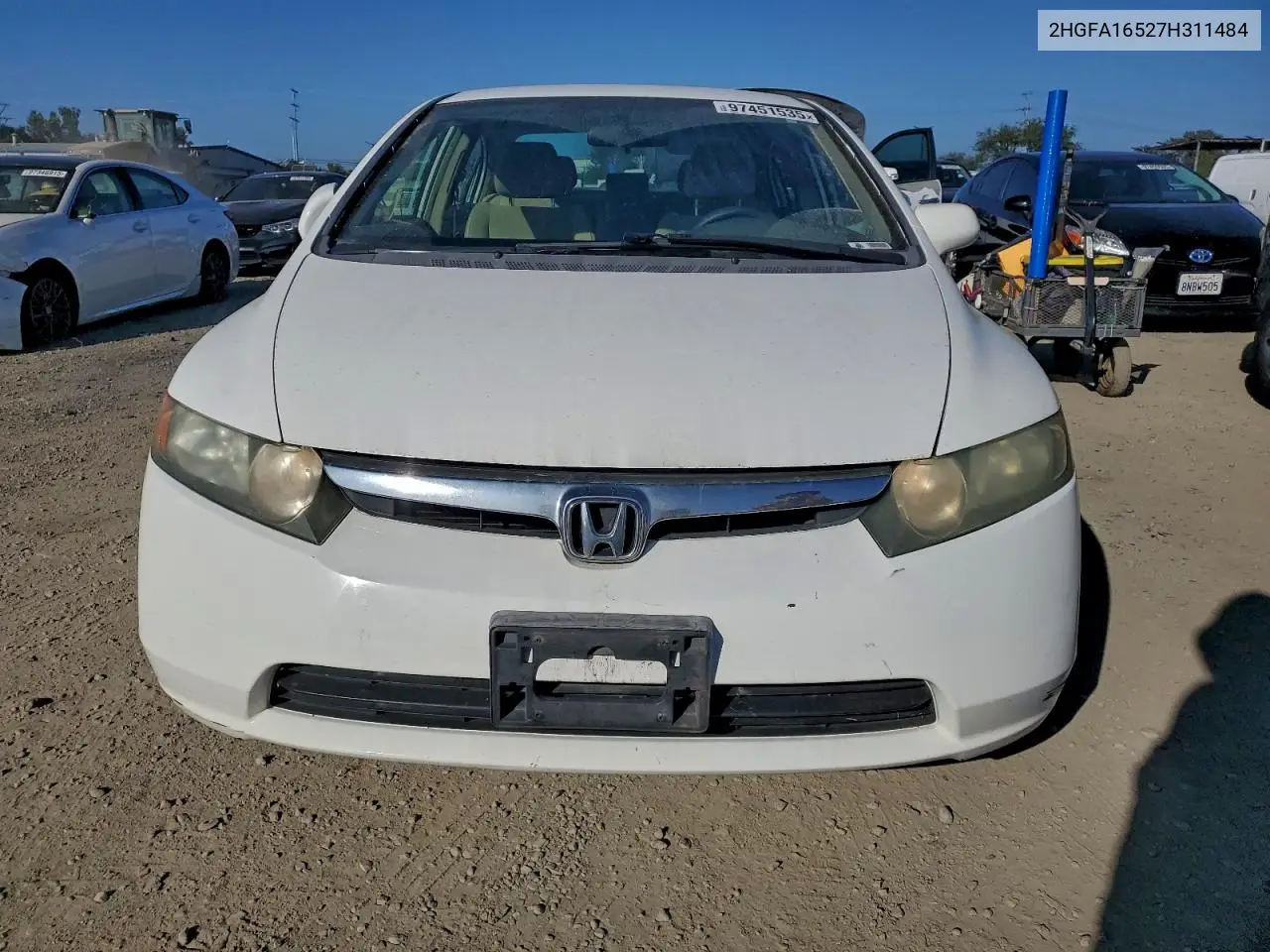 2HGFA16527H311484 2007 Honda Civic Lx