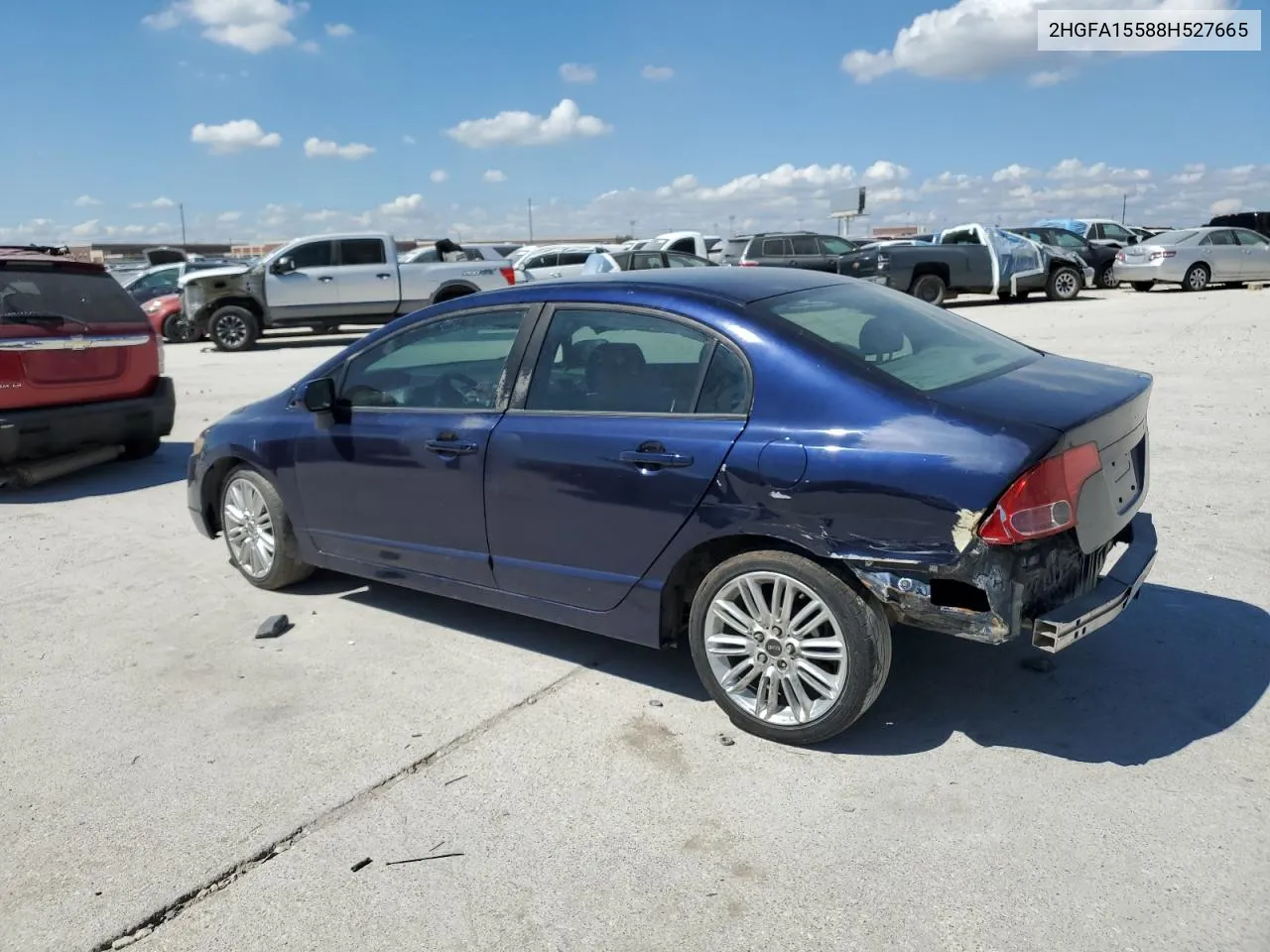 2HGFA15588H527665 2008 Honda Civic Lx