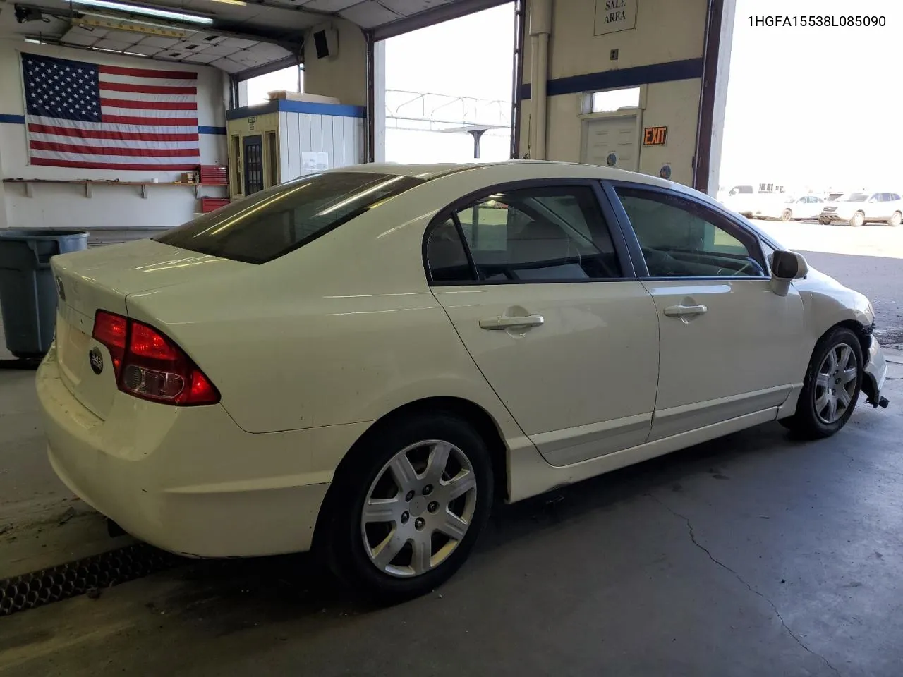 1HGFA15538L085090 2008 Honda Civic Lx