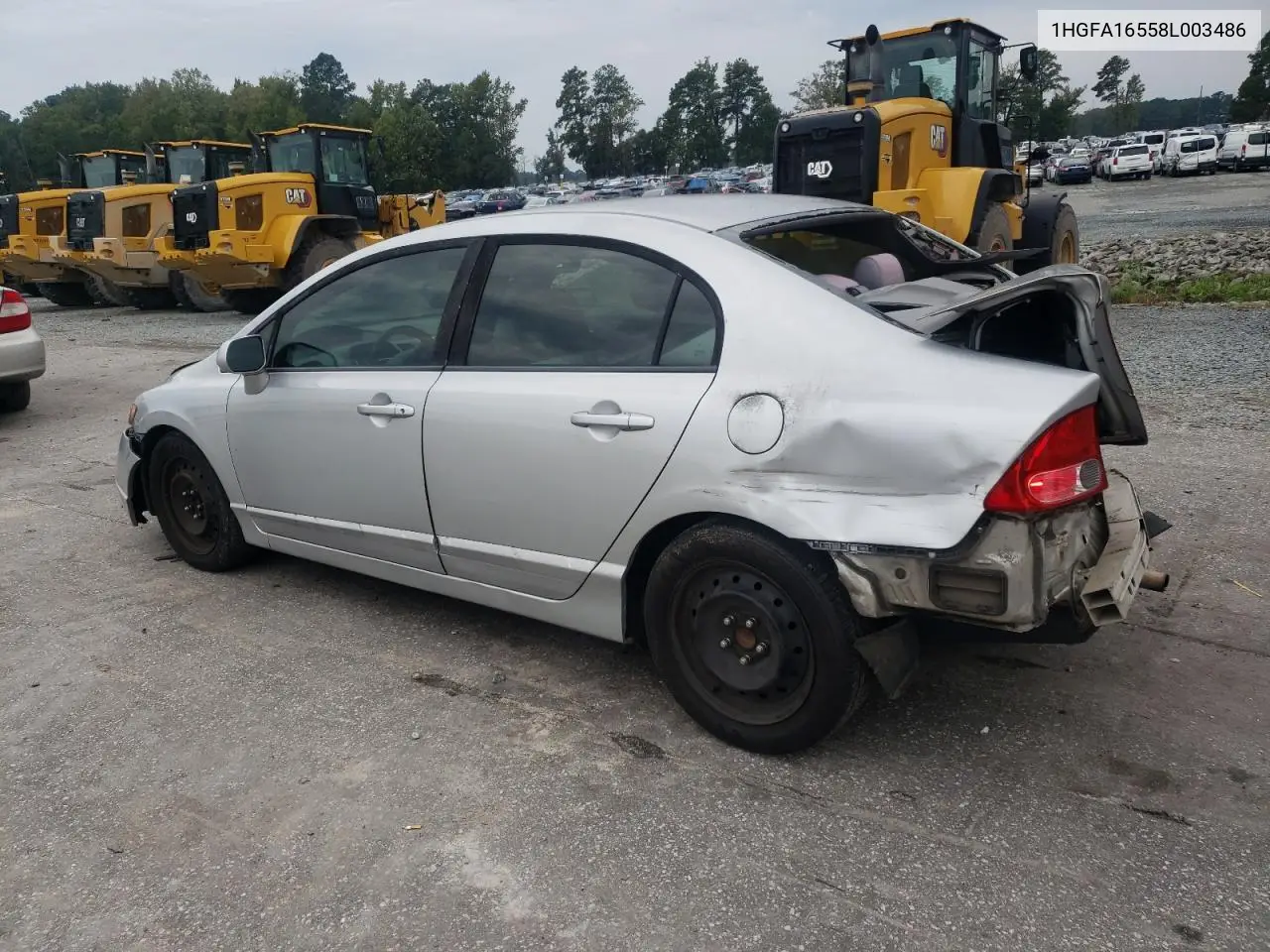 1HGFA16558L003486 2008 Honda Civic Lx