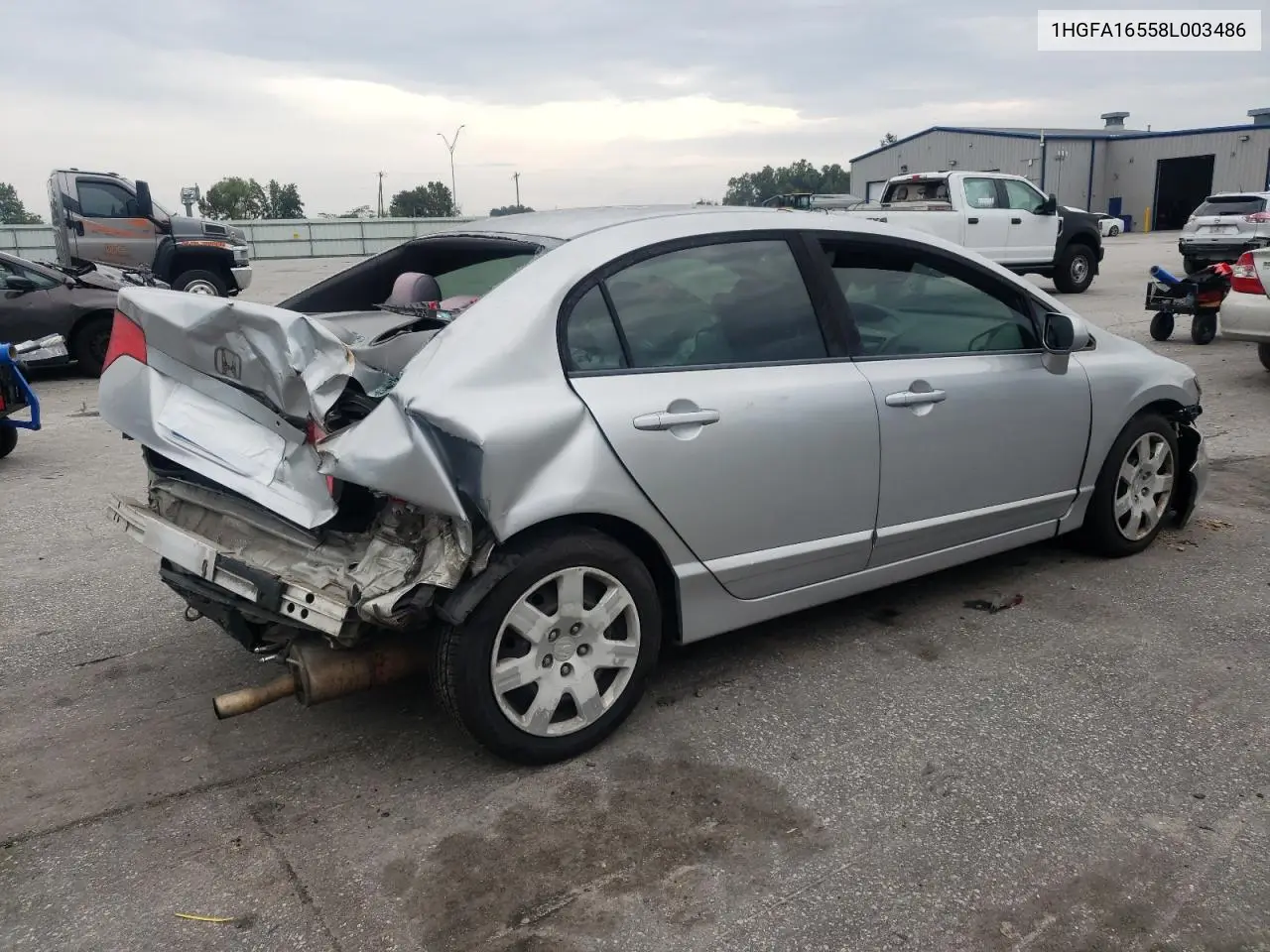 1HGFA16558L003486 2008 Honda Civic Lx