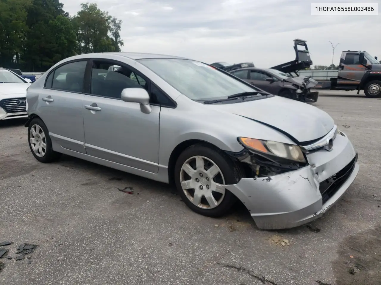 1HGFA16558L003486 2008 Honda Civic Lx