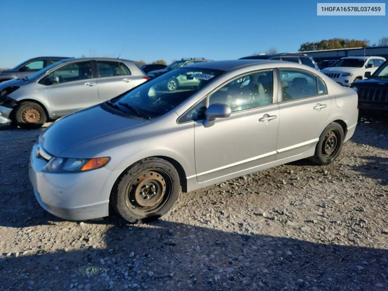 1HGFA16578L037459 2008 Honda Civic Lx