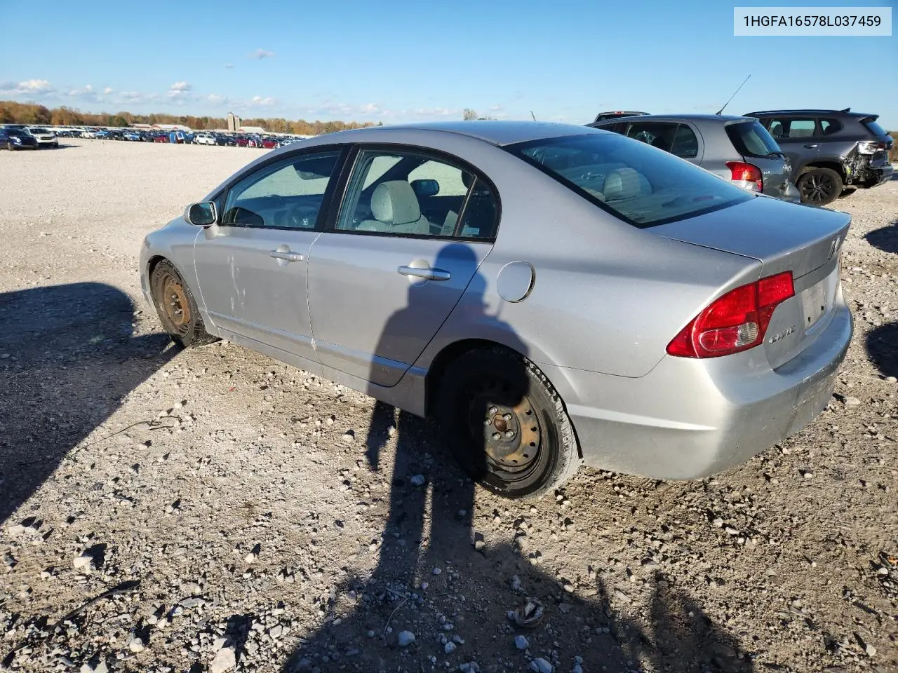1HGFA16578L037459 2008 Honda Civic Lx