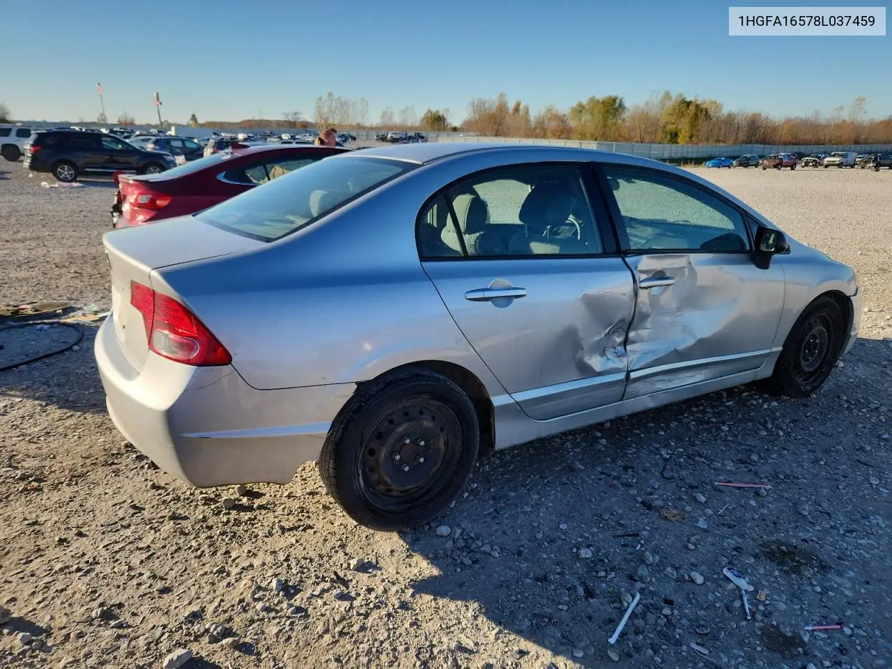 1HGFA16578L037459 2008 Honda Civic Lx