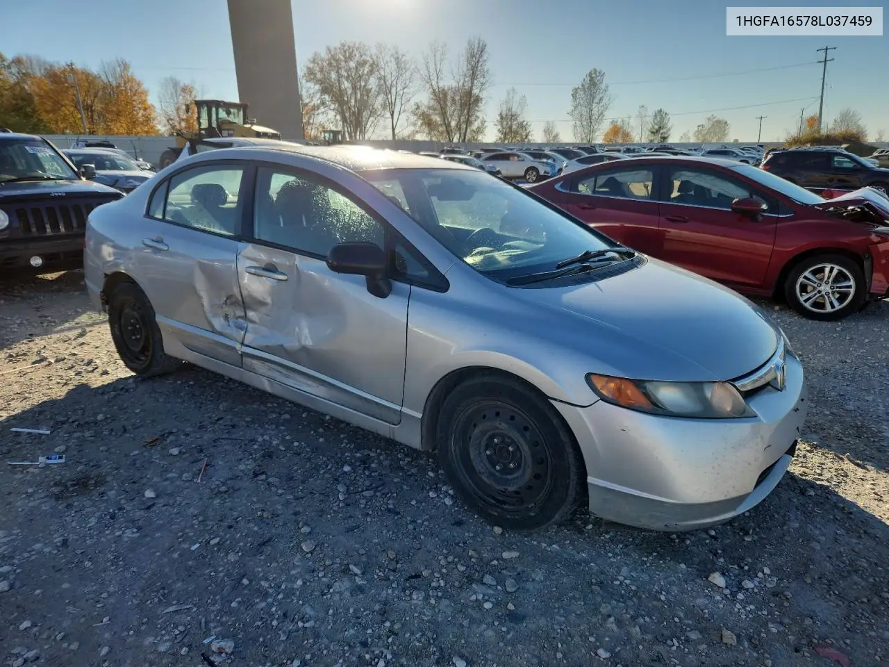 1HGFA16578L037459 2008 Honda Civic Lx