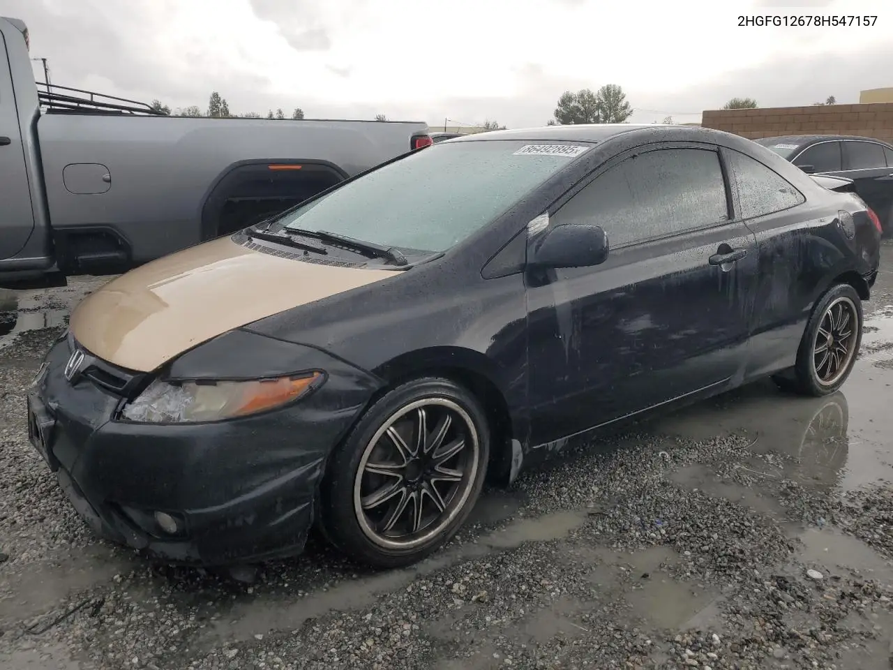 2HGFG12678H547157 2008 Honda Civic Lx