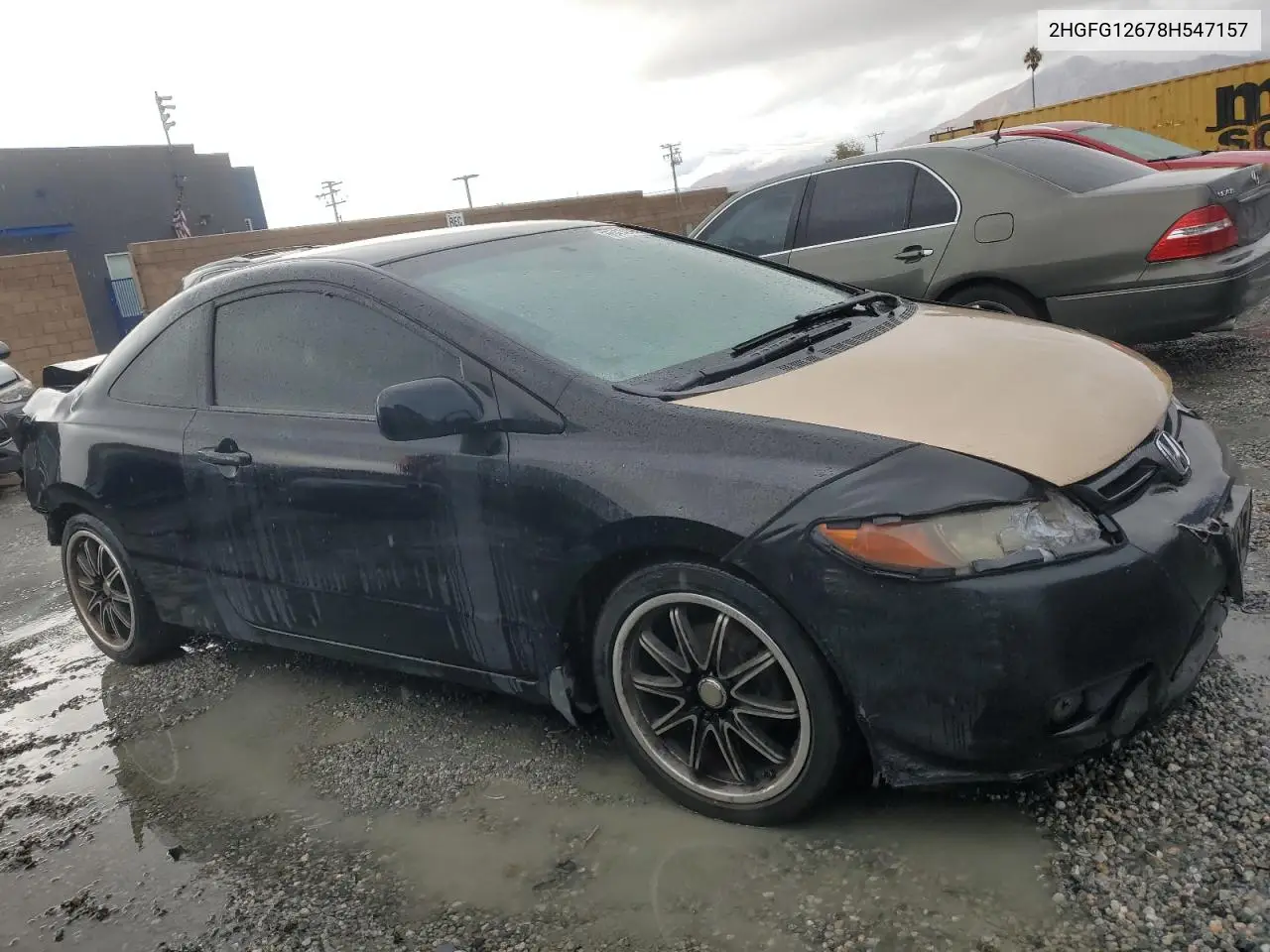 2HGFG12678H547157 2008 Honda Civic Lx
