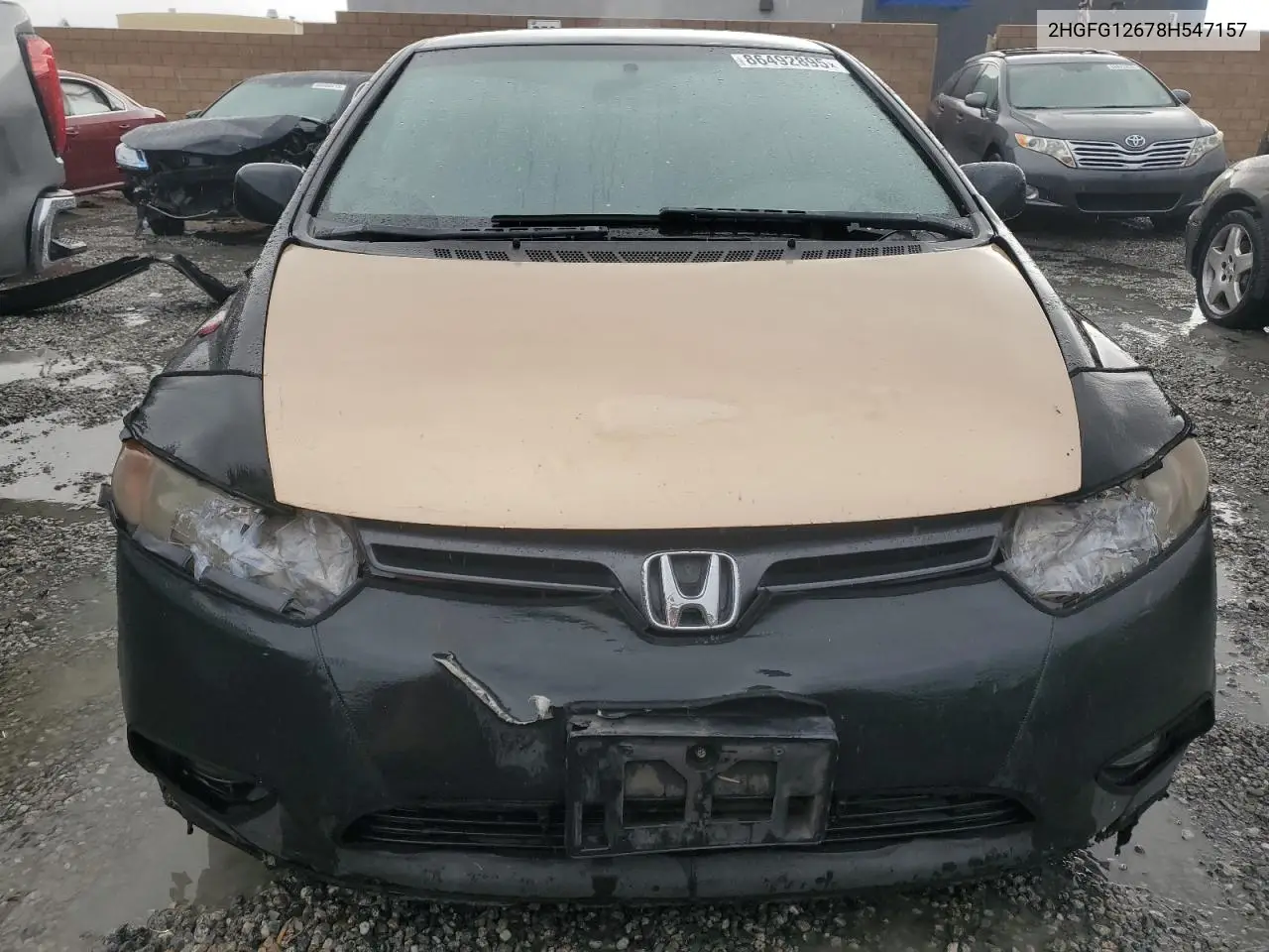 2HGFG12678H547157 2008 Honda Civic Lx