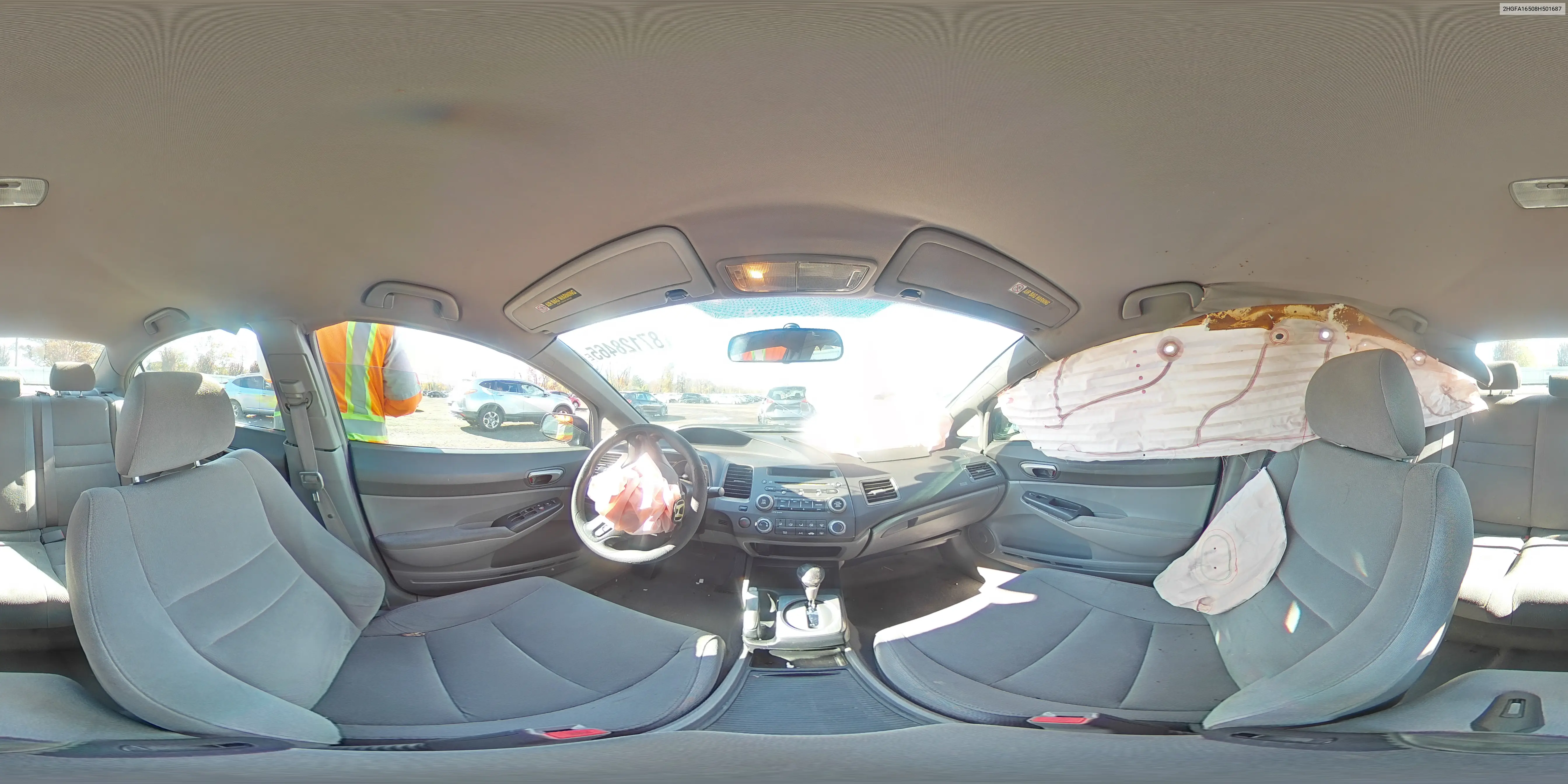 2HGFA16508H501687 2008 Honda Civic Lx