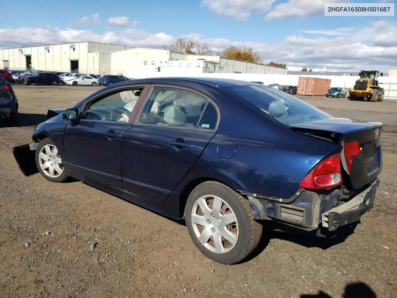 2HGFA16508H501687 2008 Honda Civic Lx