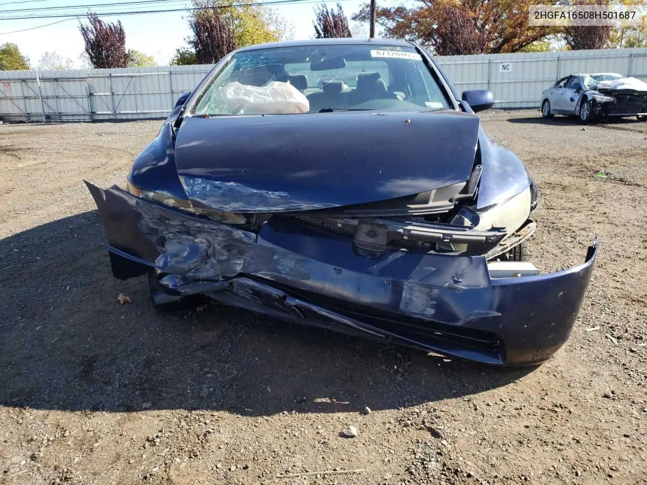 2HGFA16508H501687 2008 Honda Civic Lx