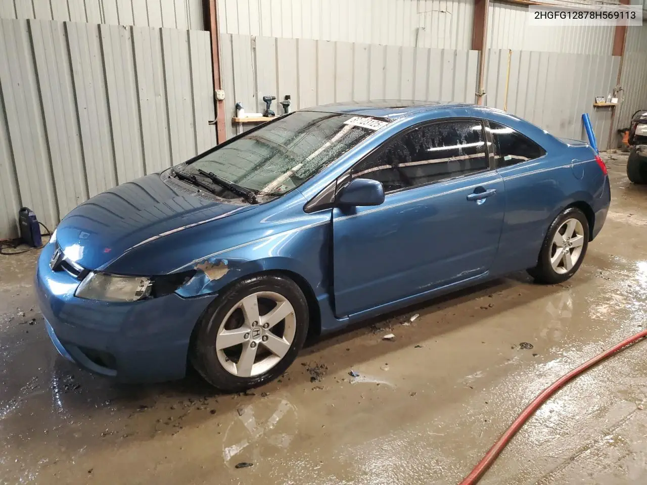 2HGFG12878H569113 2008 Honda Civic Ex