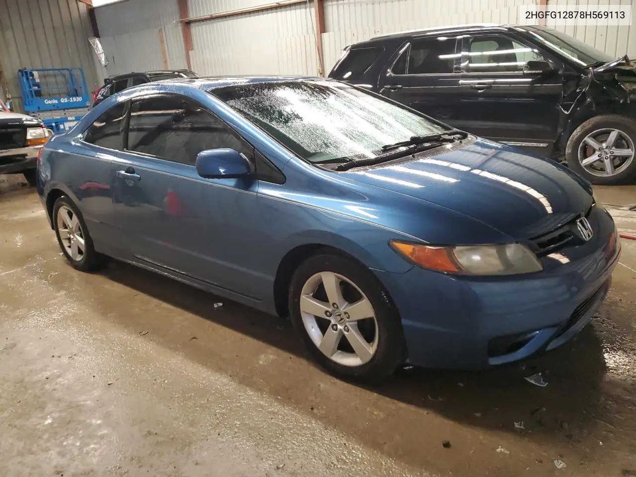 2HGFG12878H569113 2008 Honda Civic Ex