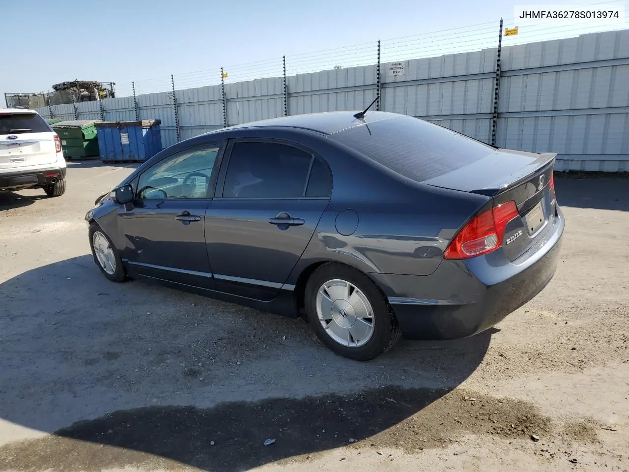 JHMFA36278S013974 2008 Honda Civic Hybrid