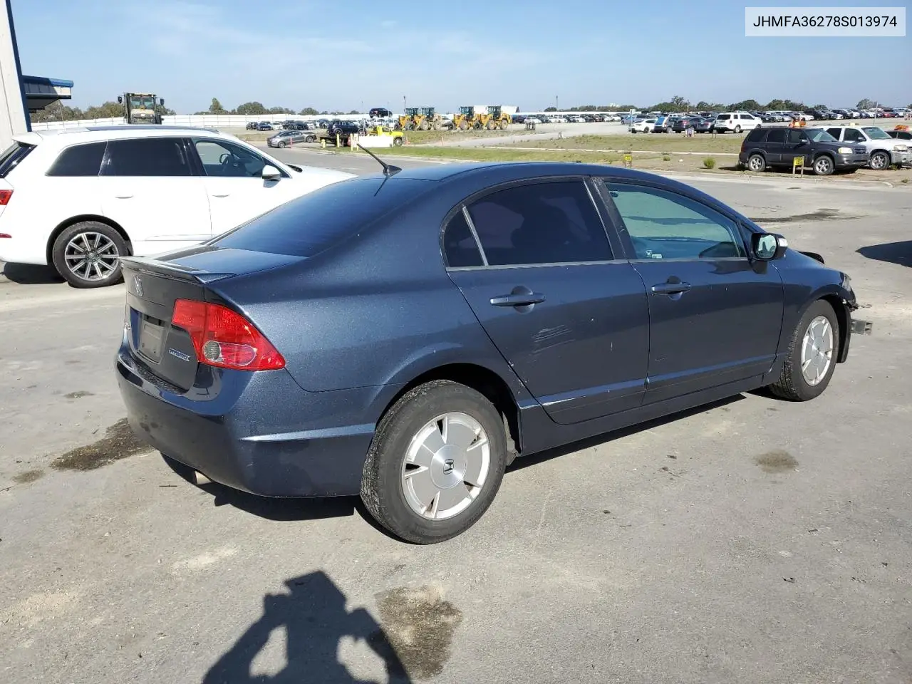 JHMFA36278S013974 2008 Honda Civic Hybrid