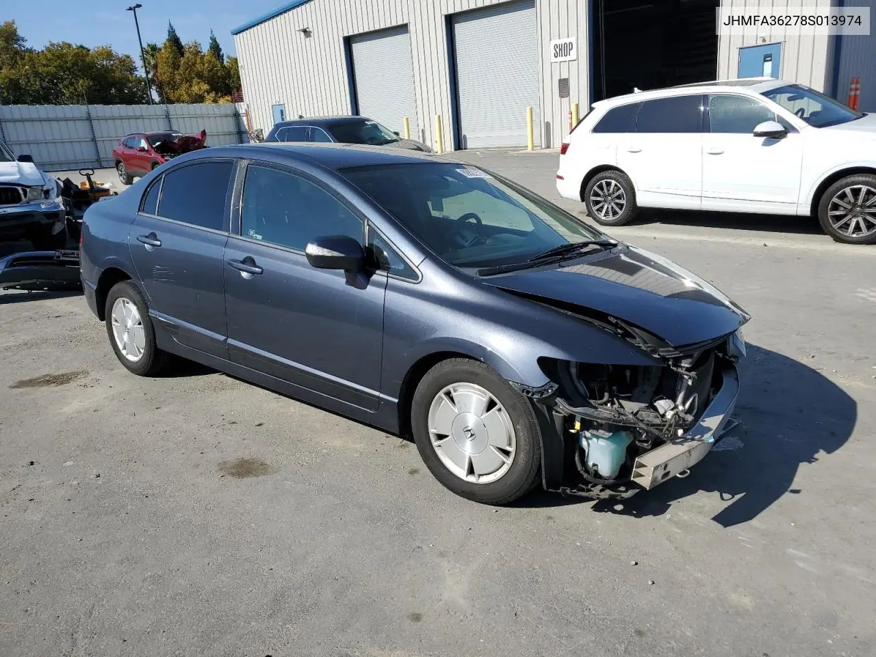 JHMFA36278S013974 2008 Honda Civic Hybrid