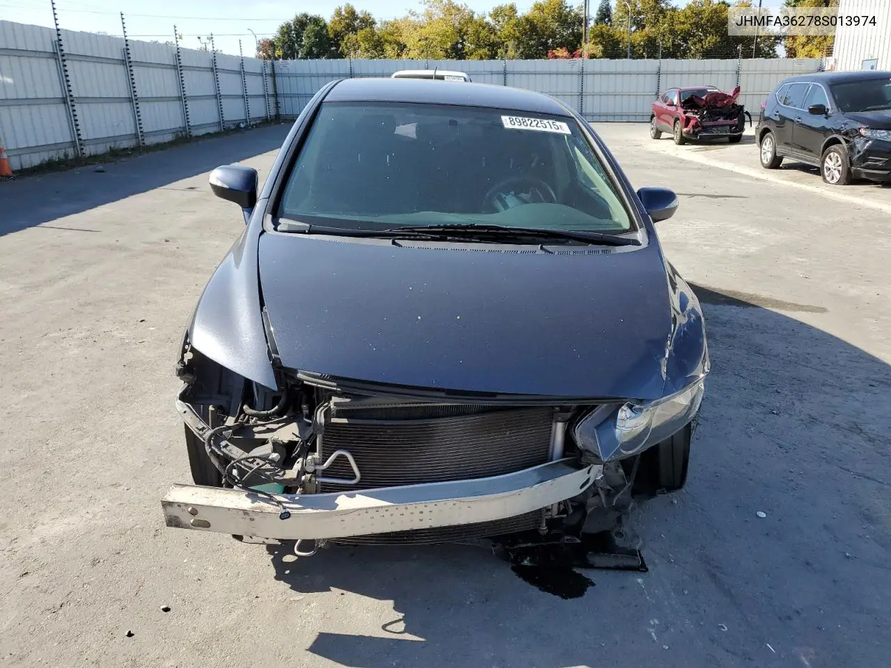 JHMFA36278S013974 2008 Honda Civic Hybrid