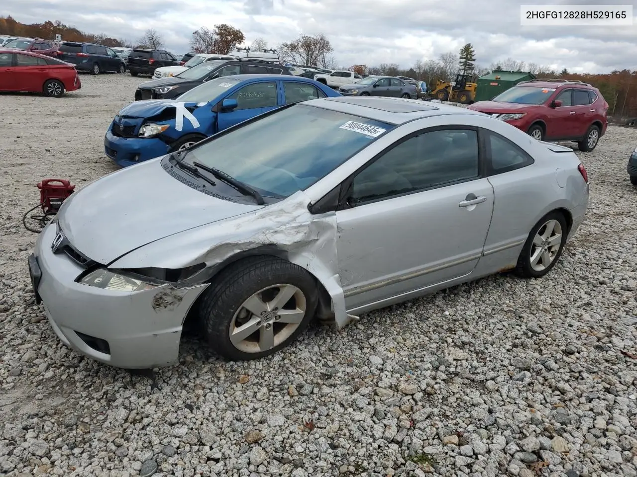 2HGFG12828H529165 2008 Honda Civic Ex