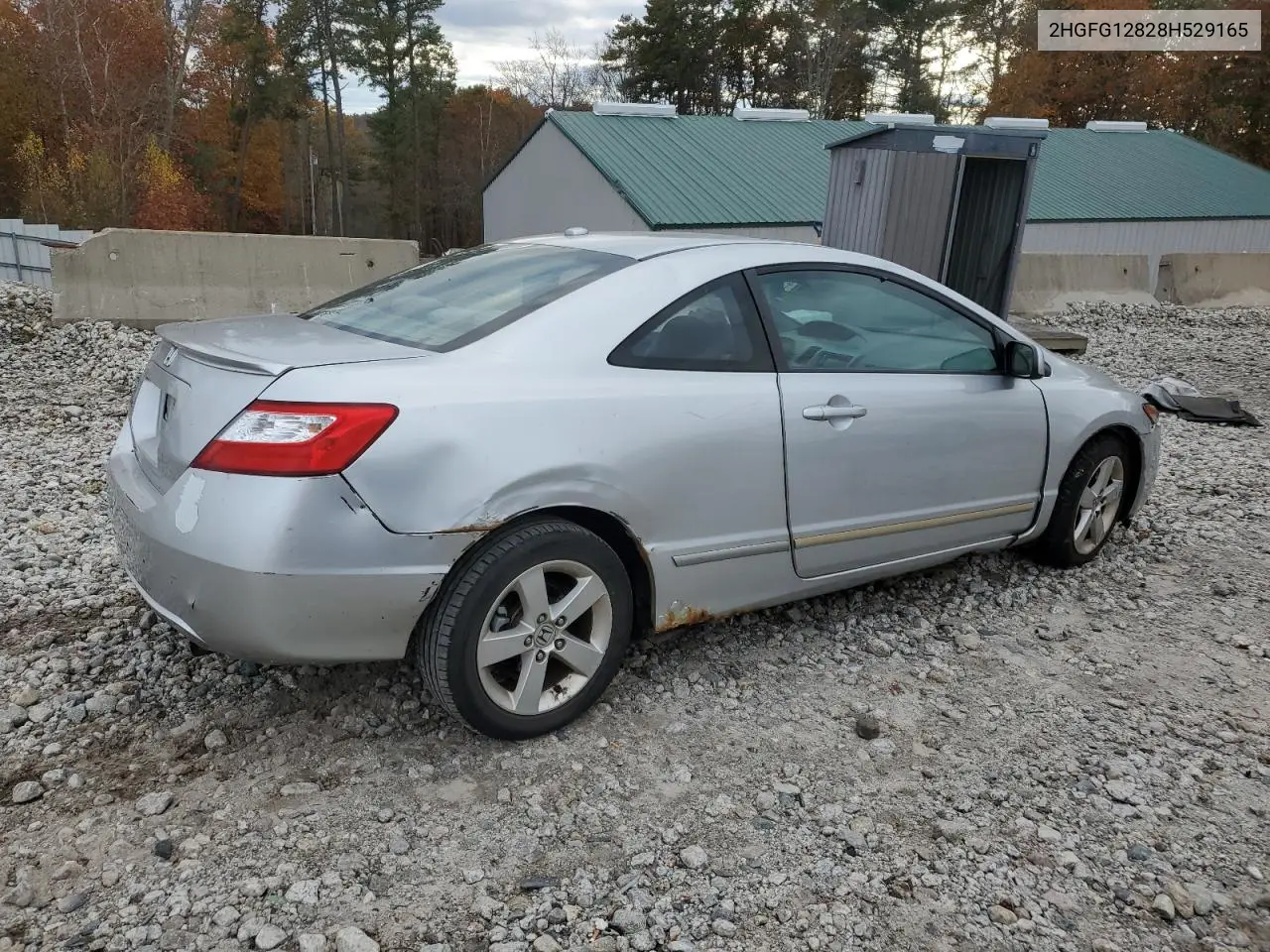 2HGFG12828H529165 2008 Honda Civic Ex